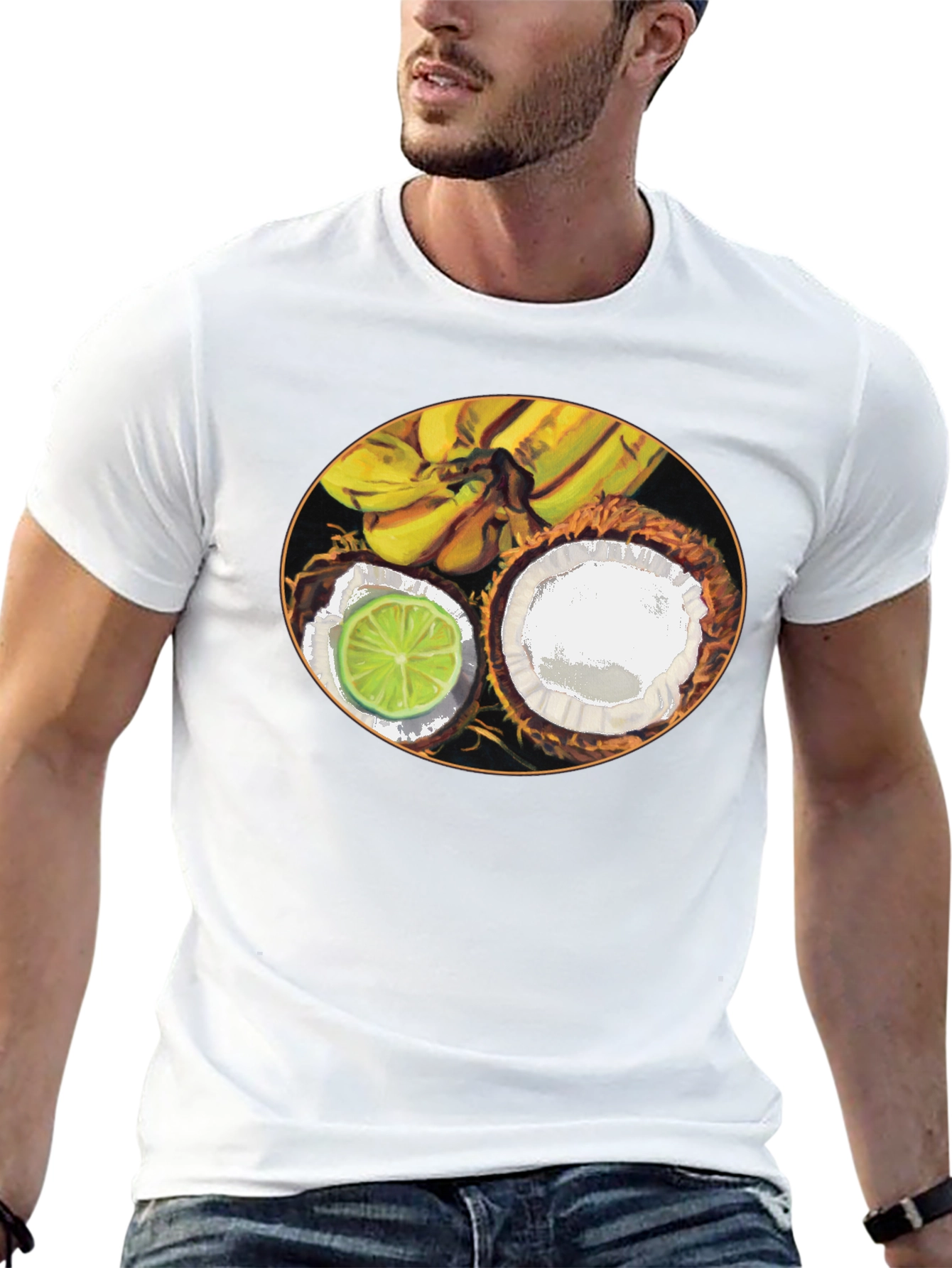 Tropical Fruit Graphic Tee - 13
