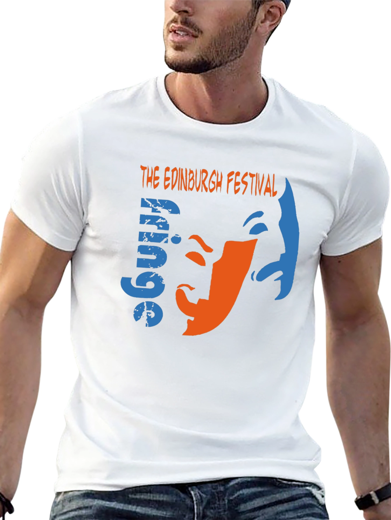 Black Edinburgh Festival Fringe Graphic Tee view 13