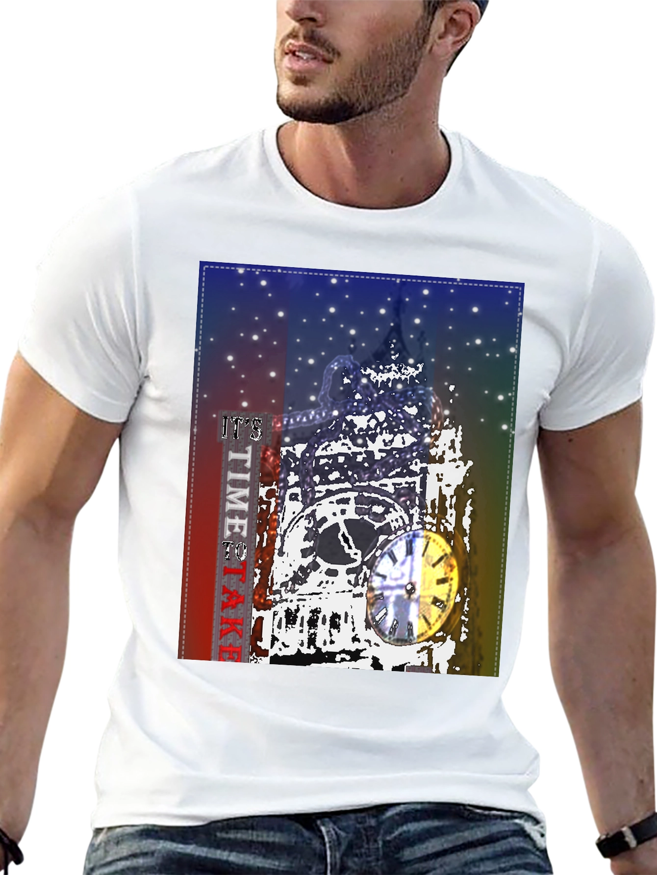 Time Tower Graphic Tee - 13