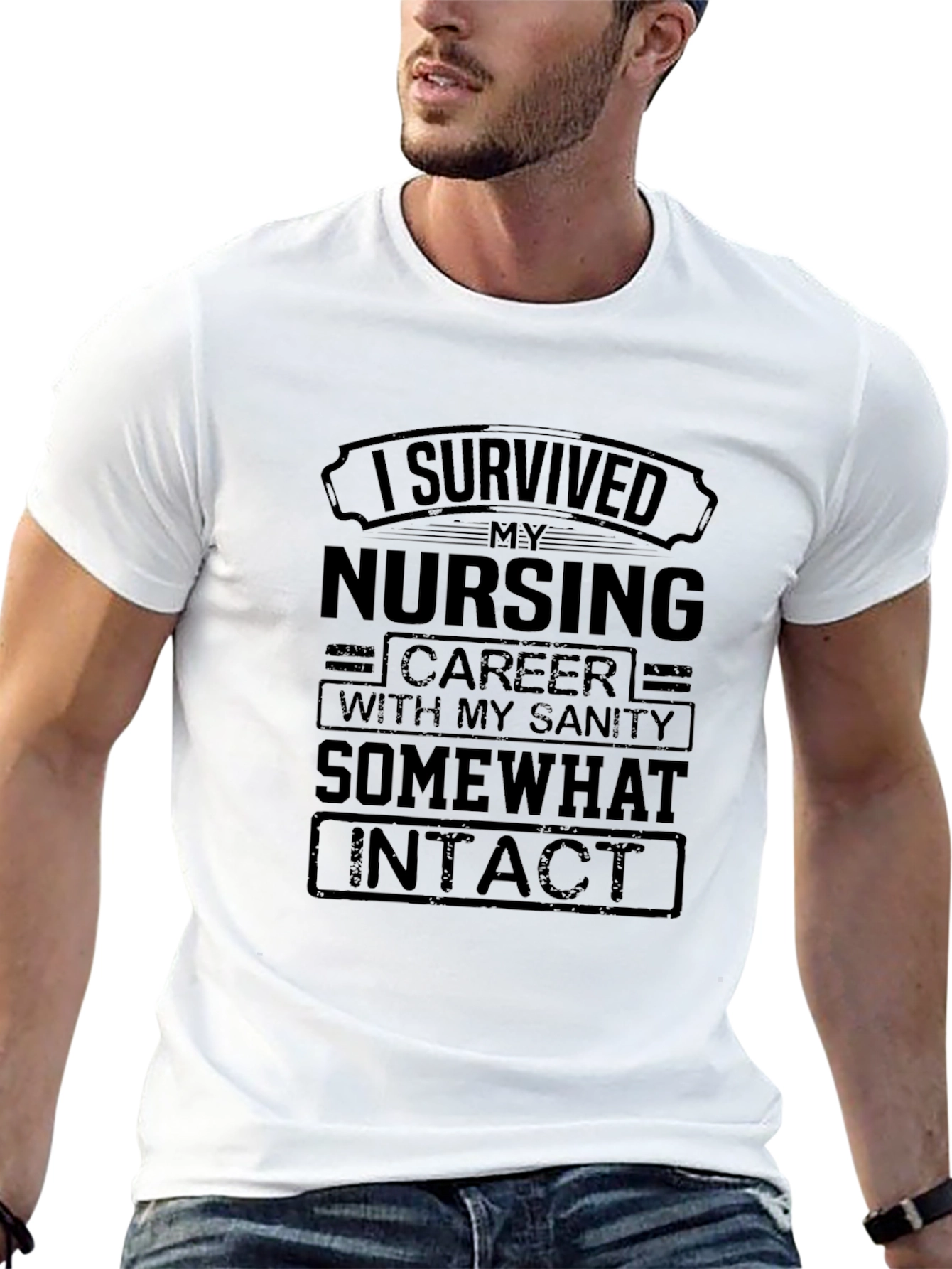 I Survived My Nursing Career T-Shirt - 13