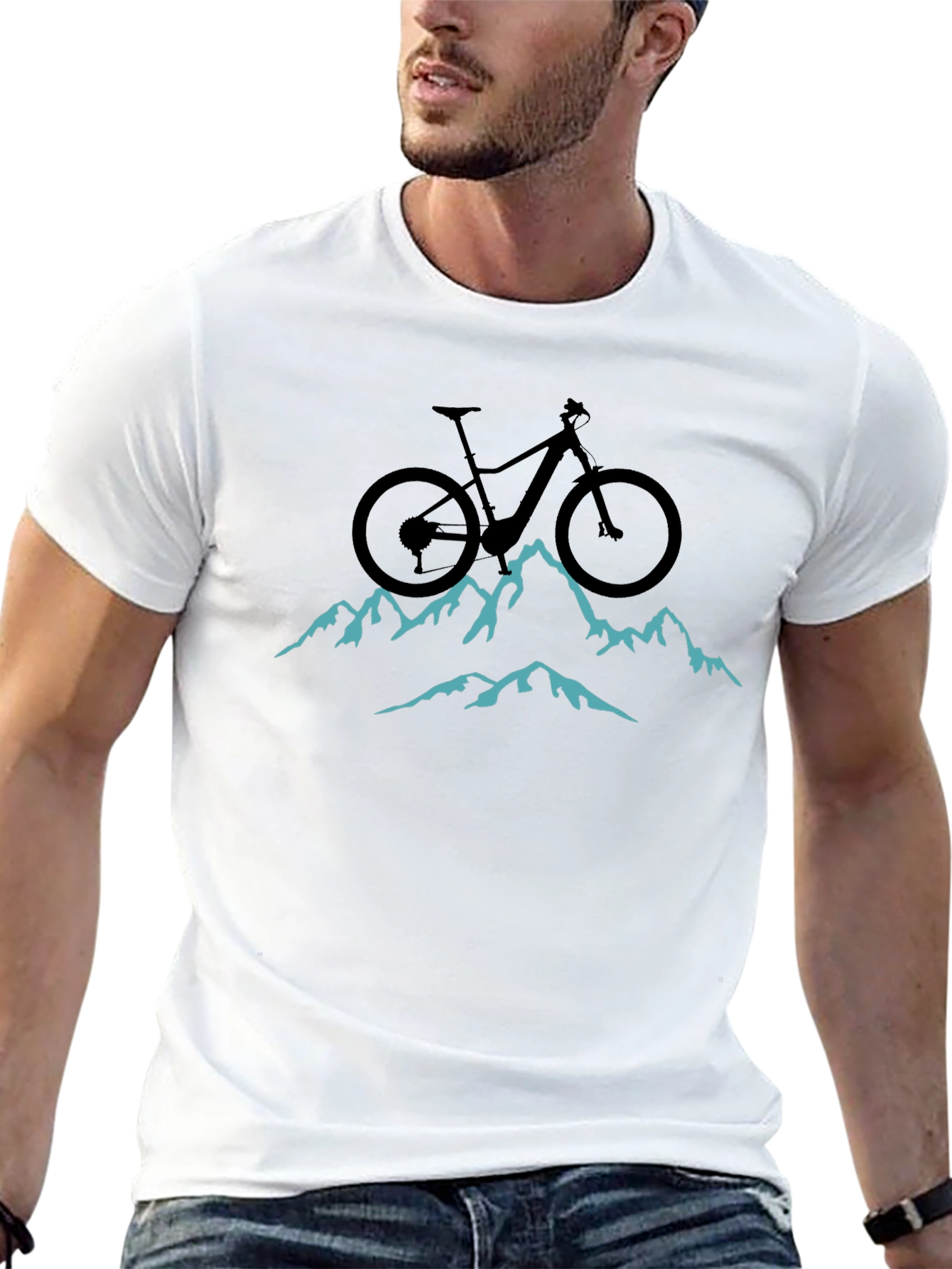 Black Mountain Bike T-Shirt - Adventure Ready Tee view 13