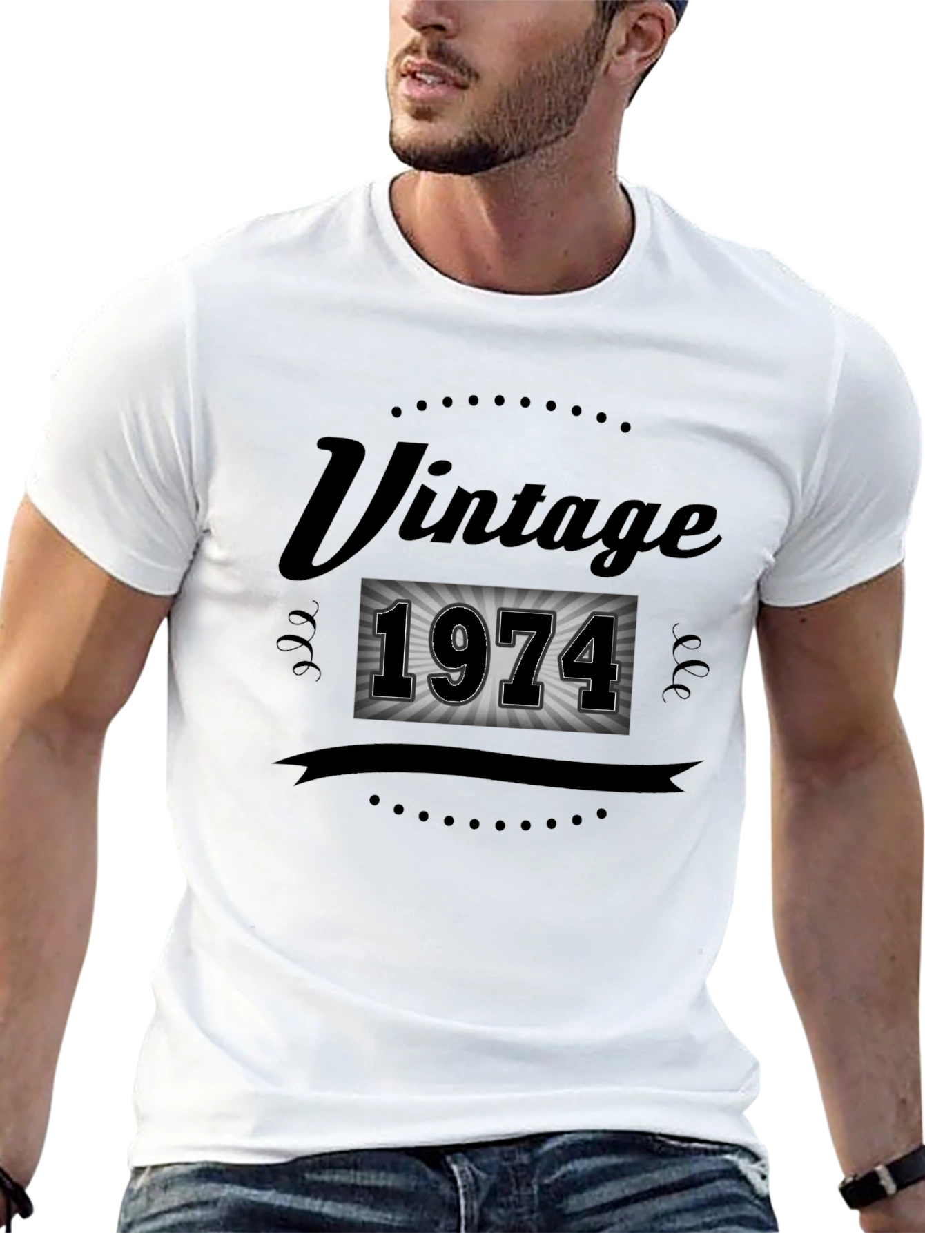 Black Vintage 1974 Graphic T-Shirt view 13