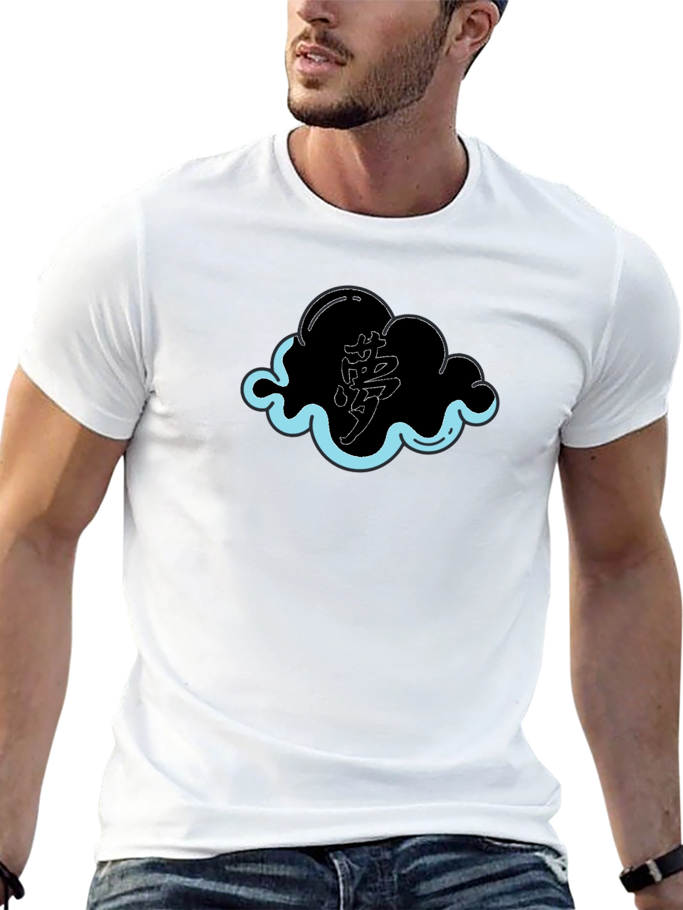 Black Akatsuki Cloud Black T-Shirt view 13