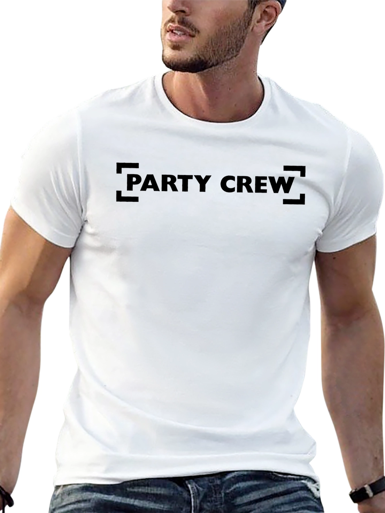 Black Party Crew Black T-Shirt view 13