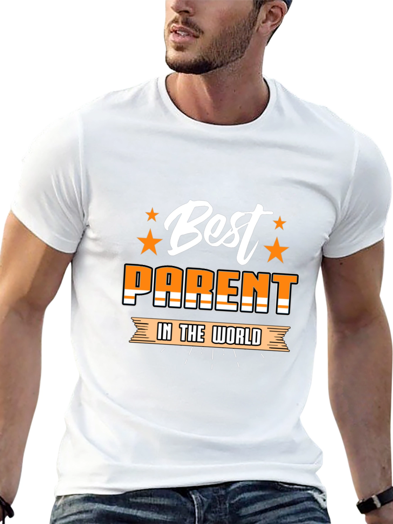 Black Best Parent In The World T-Shirt view 13
