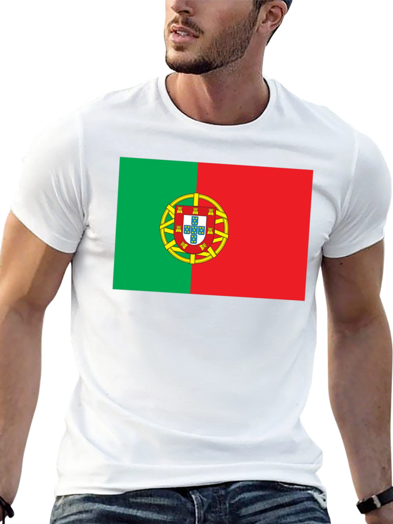 Portugal Flag Graphic T-Shirt - 13