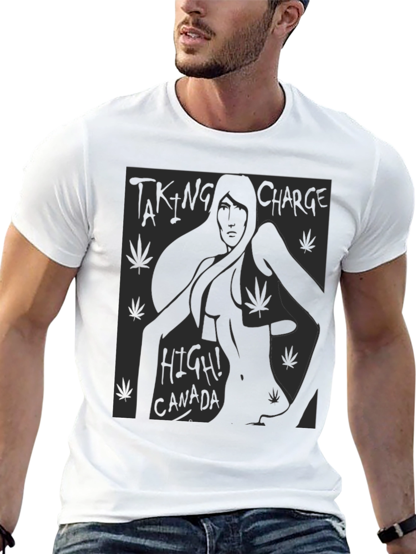 Black Taking Charge T-Shirt view 13