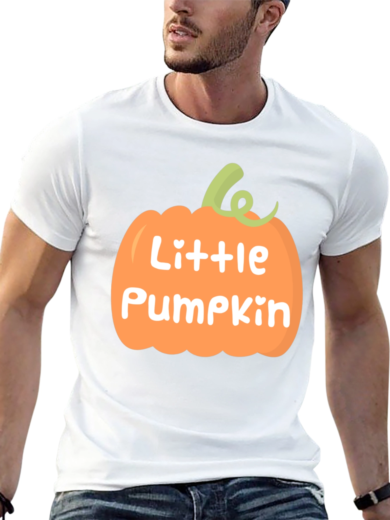 Black Little Pumpkin Black T-Shirt view 13