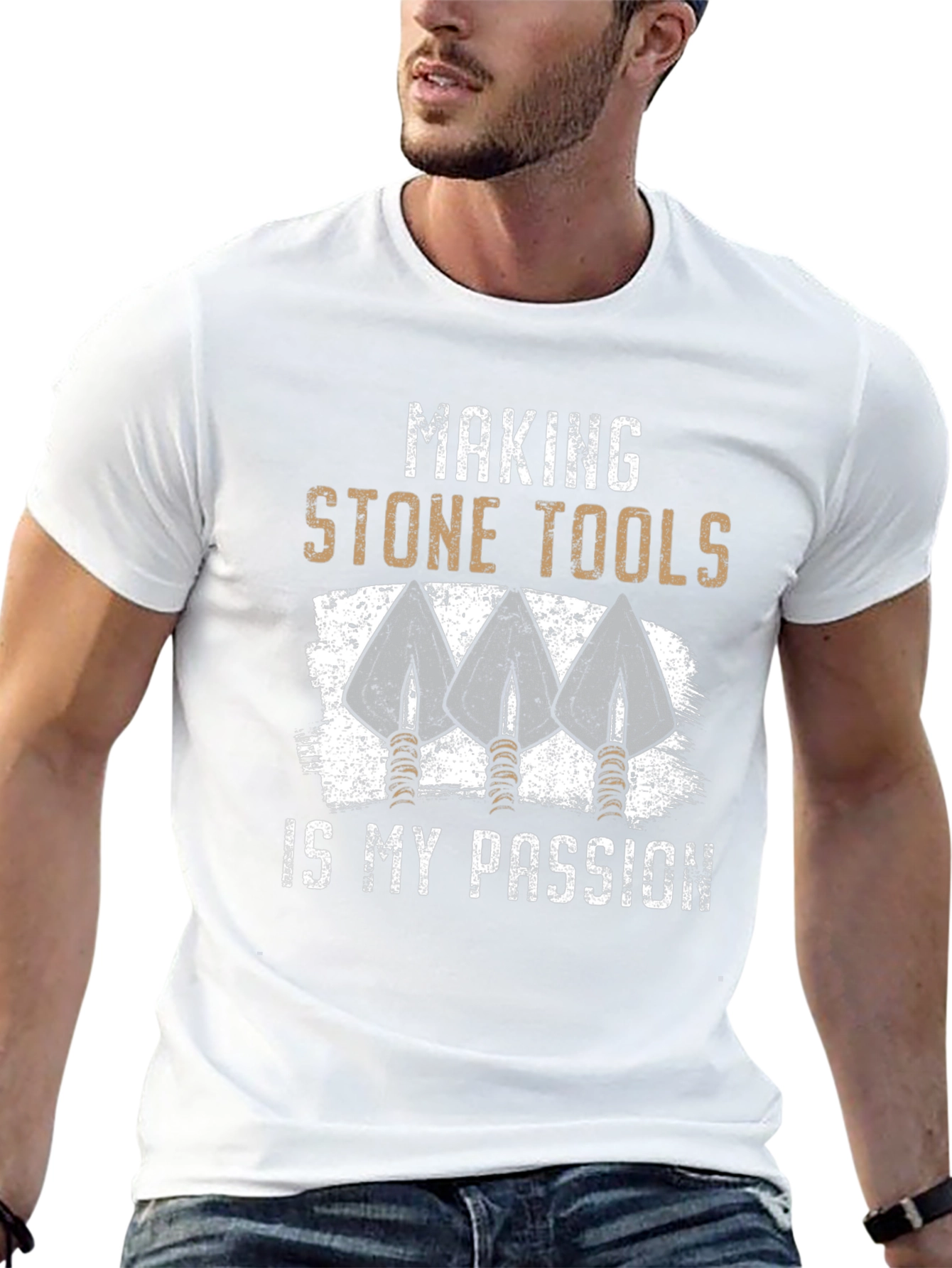 Black Stone Tools Passion Graphic Tee view 13