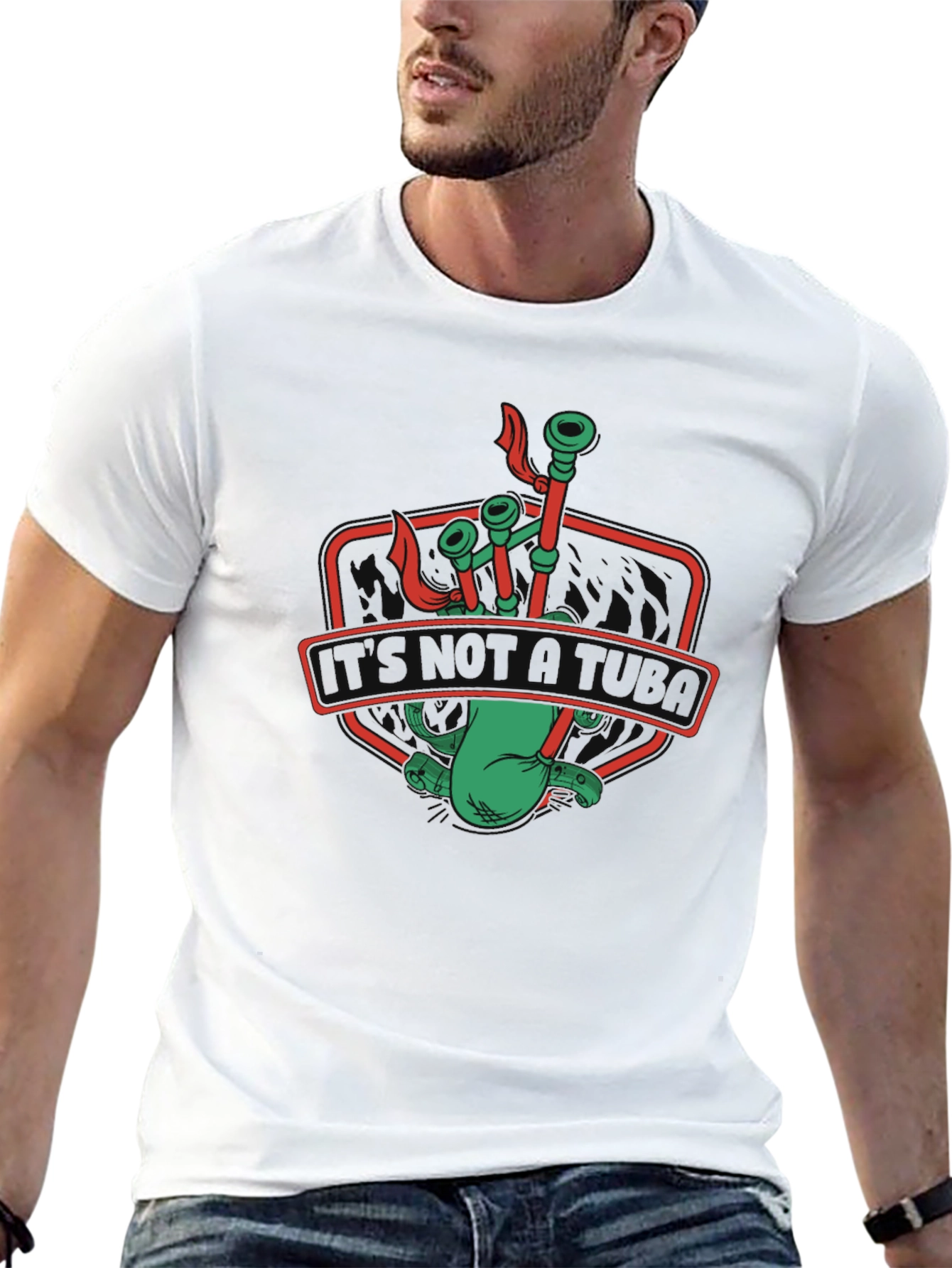 Black Bagpipes T-Shirt Black Graphic Tee view 13