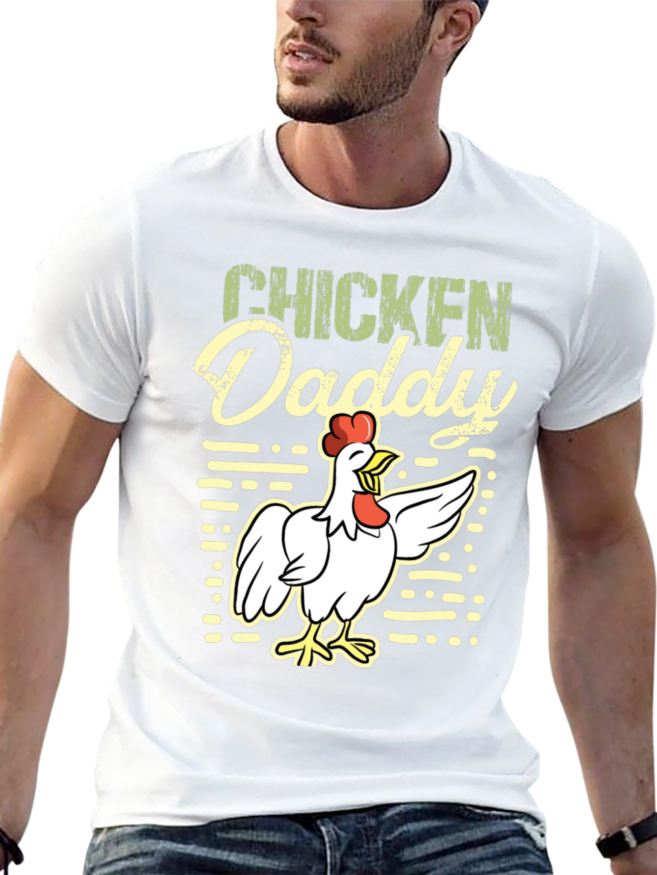 Black Chicken Daddy Graphic Tee view 13