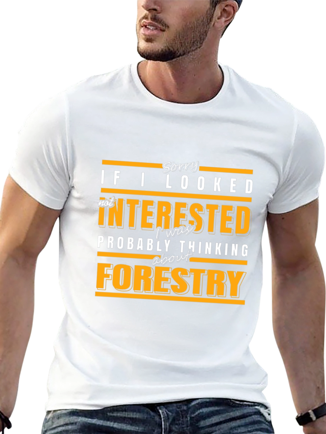 Black Forestry Thinking T-Shirt - Funny Slogan Tee view 13