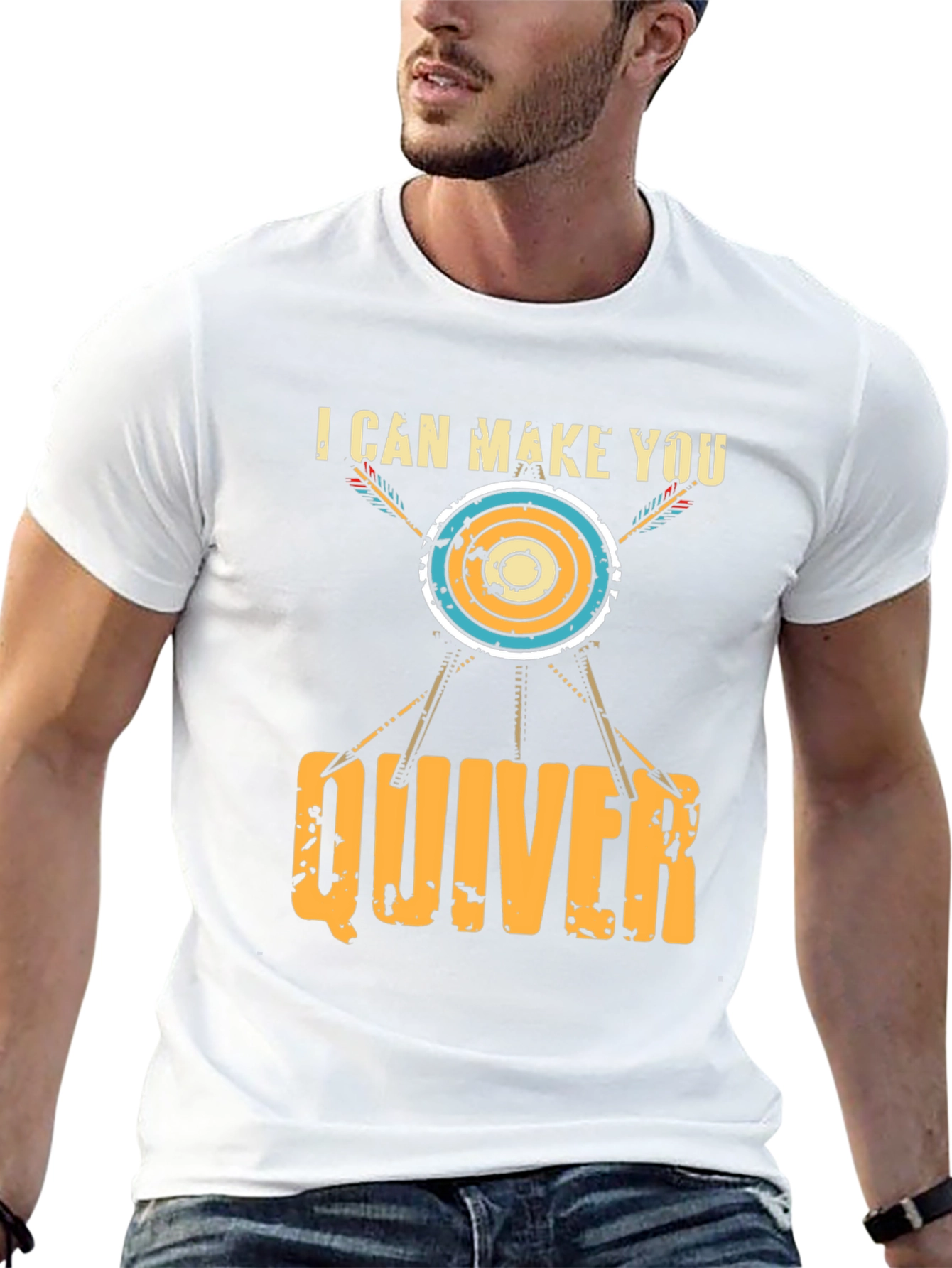 Black Archery Quiver T-Shirt - Funny Archer Tee view 13