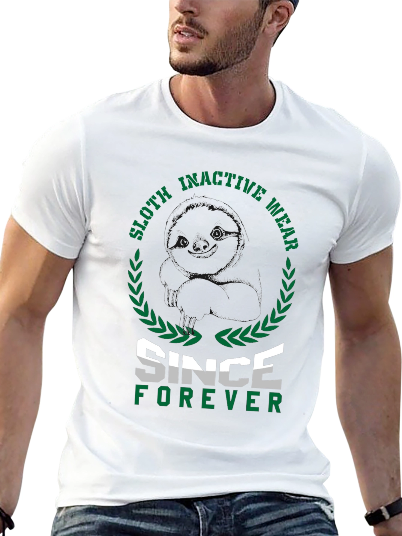 Black Sloth Inactive Wear Since Forever Black T-Shirt view 13