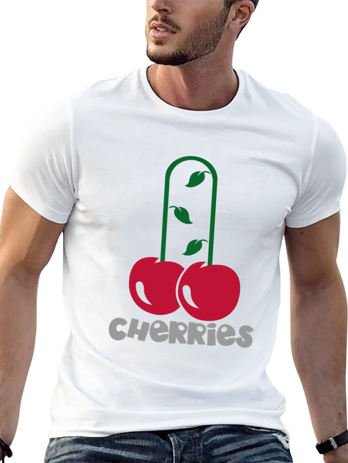 Black Cherries Graphic Tee - Bold Humor Shirt view 13