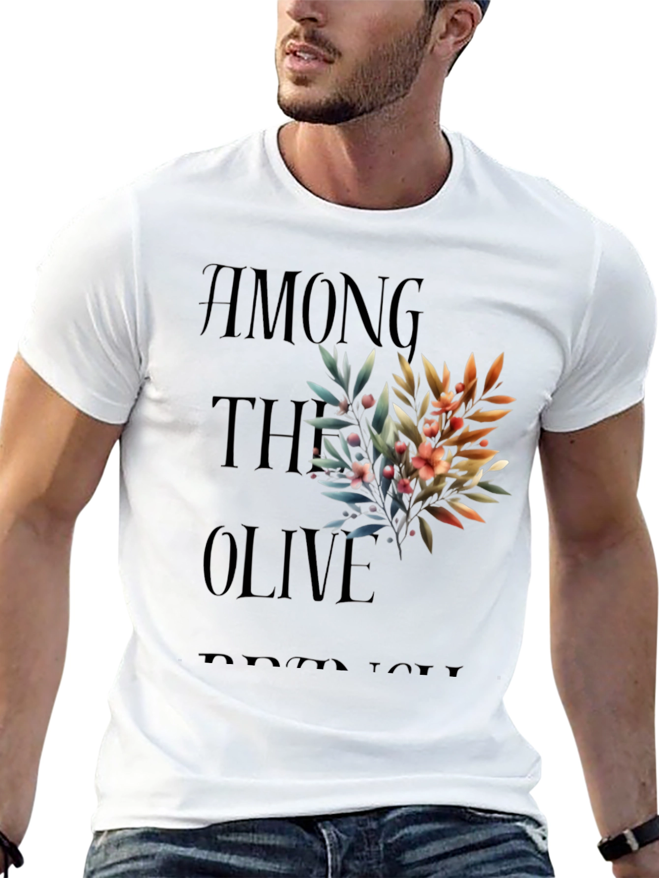 Black Among the Olive Branch T-Shirt view 13