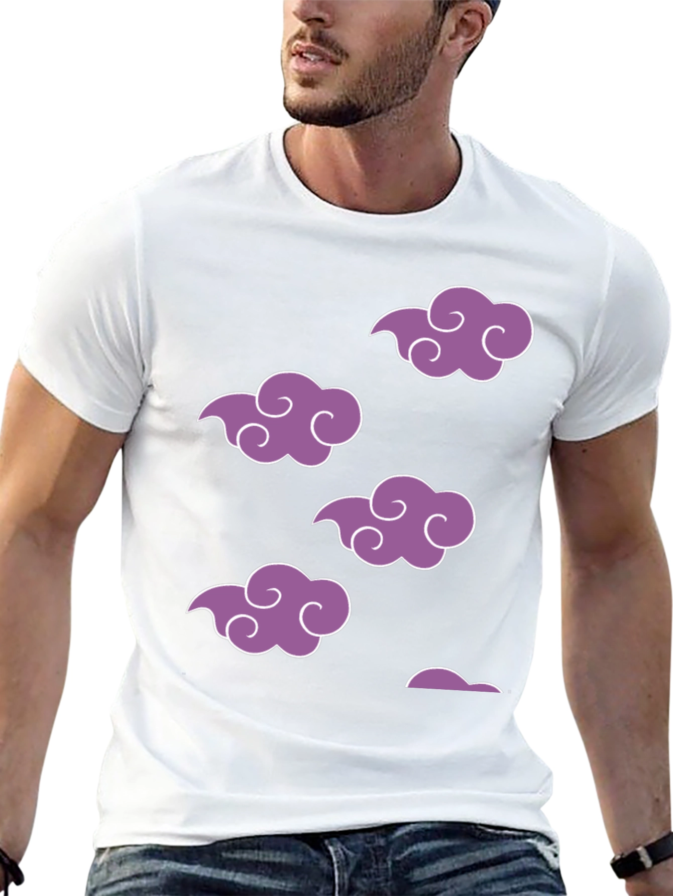 Black Akatsuki Cloud T-Shirt - Anime Inspired view 13