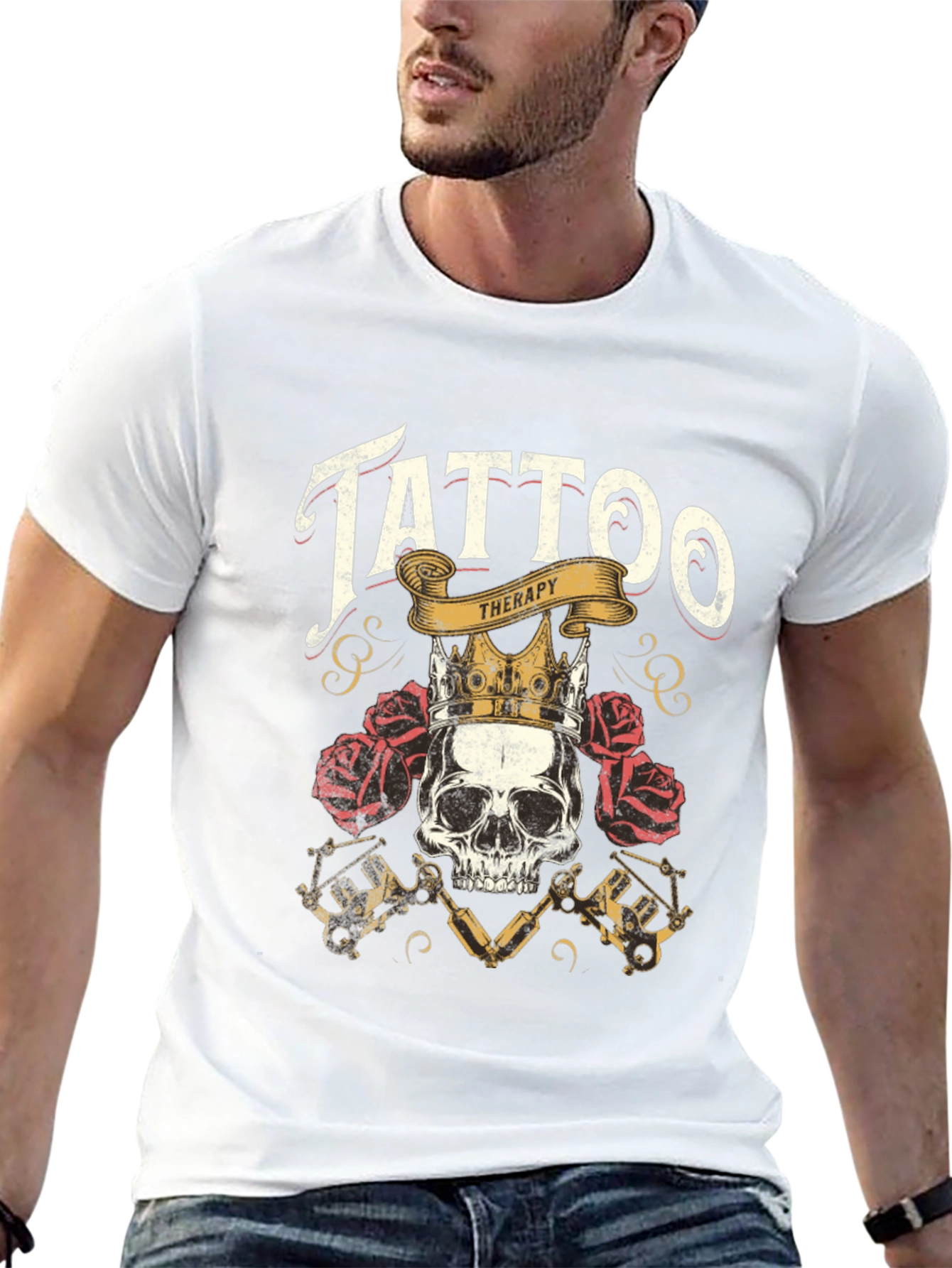 Tattoo Therapy Graphic Tee - Black - 13