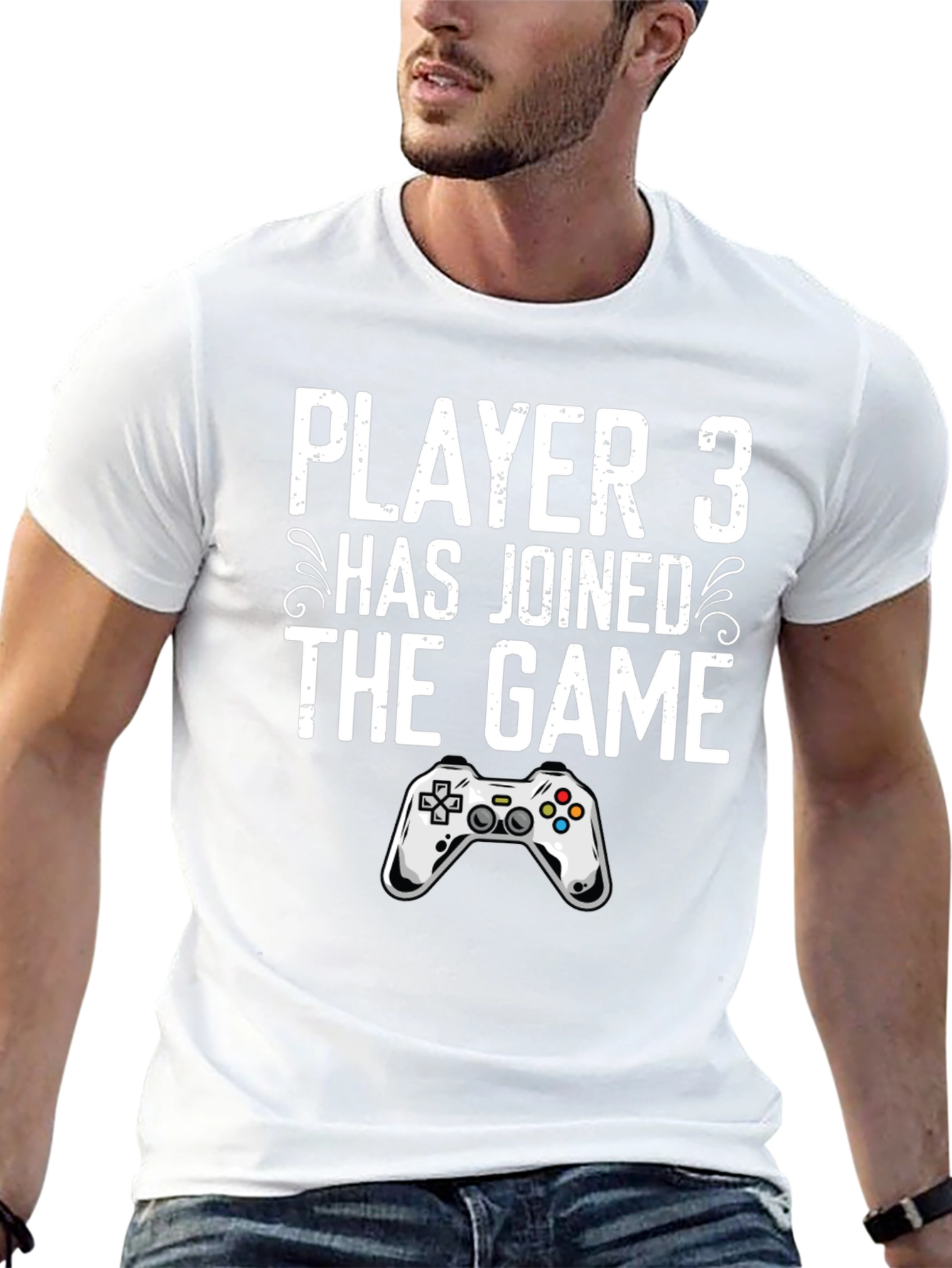 Black Player 3 Has Joined the Game T-Shirt view 13