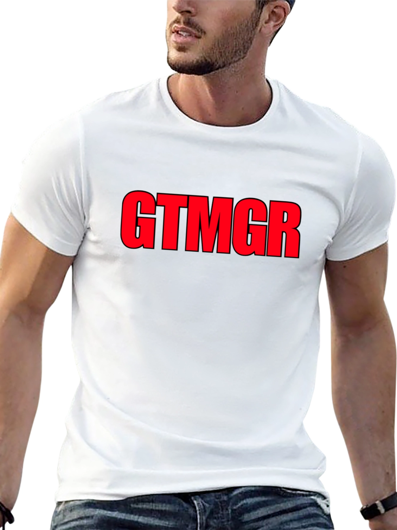 Black GTMGR Bold Graphic Tee - Black view 13