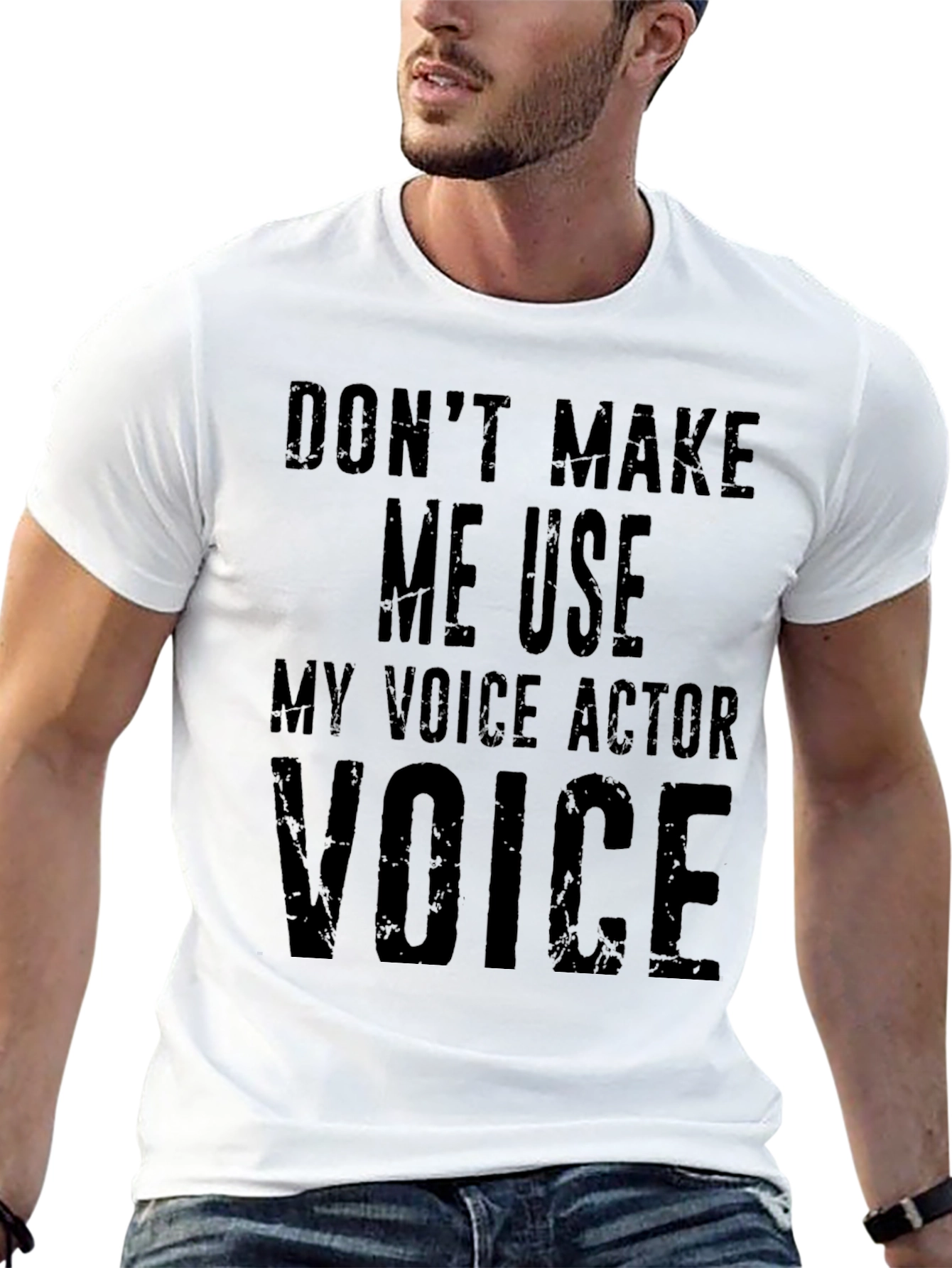 Black Voice Actor T-Shirt Funny Gift view 13