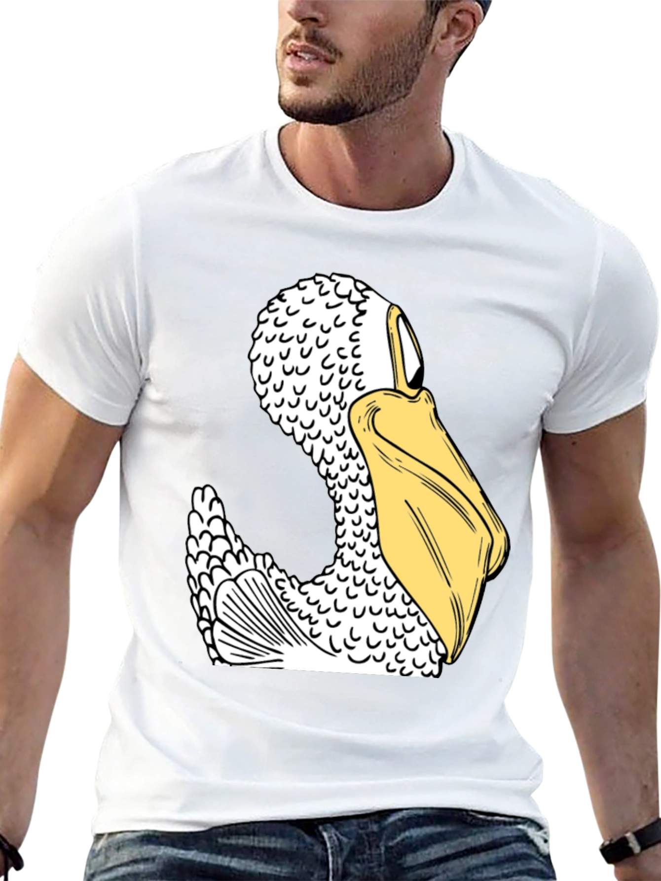 Black Pelican Graphic Tee - Black view 13