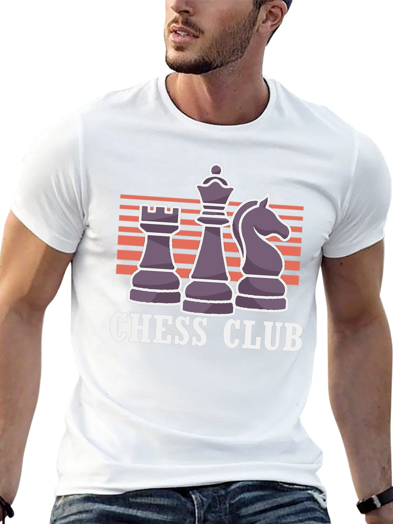 Black Chess Club T-Shirt - Play in Style! view 13