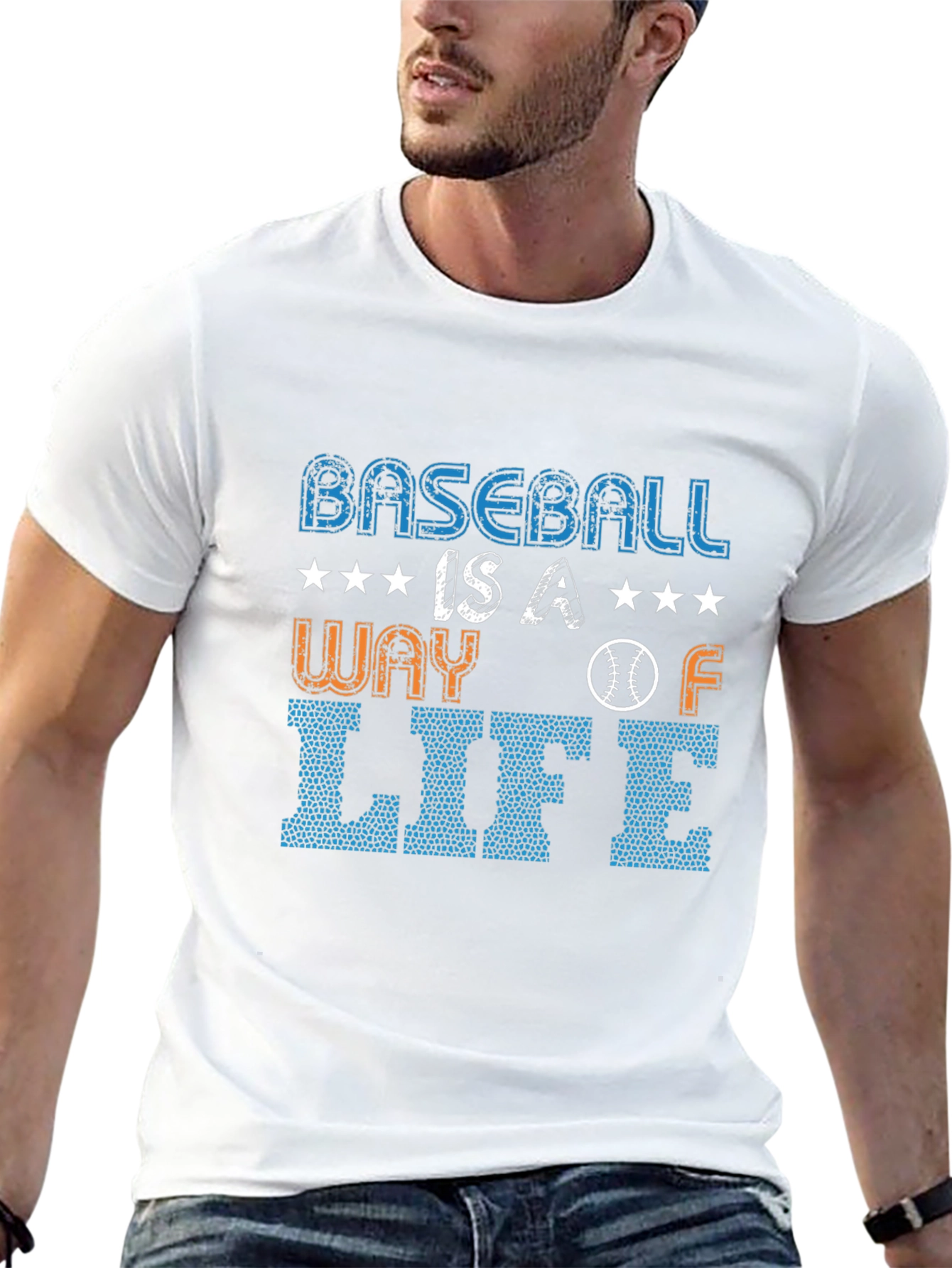 Black Baseball Is A Way Of Life Graphic Tee view 13