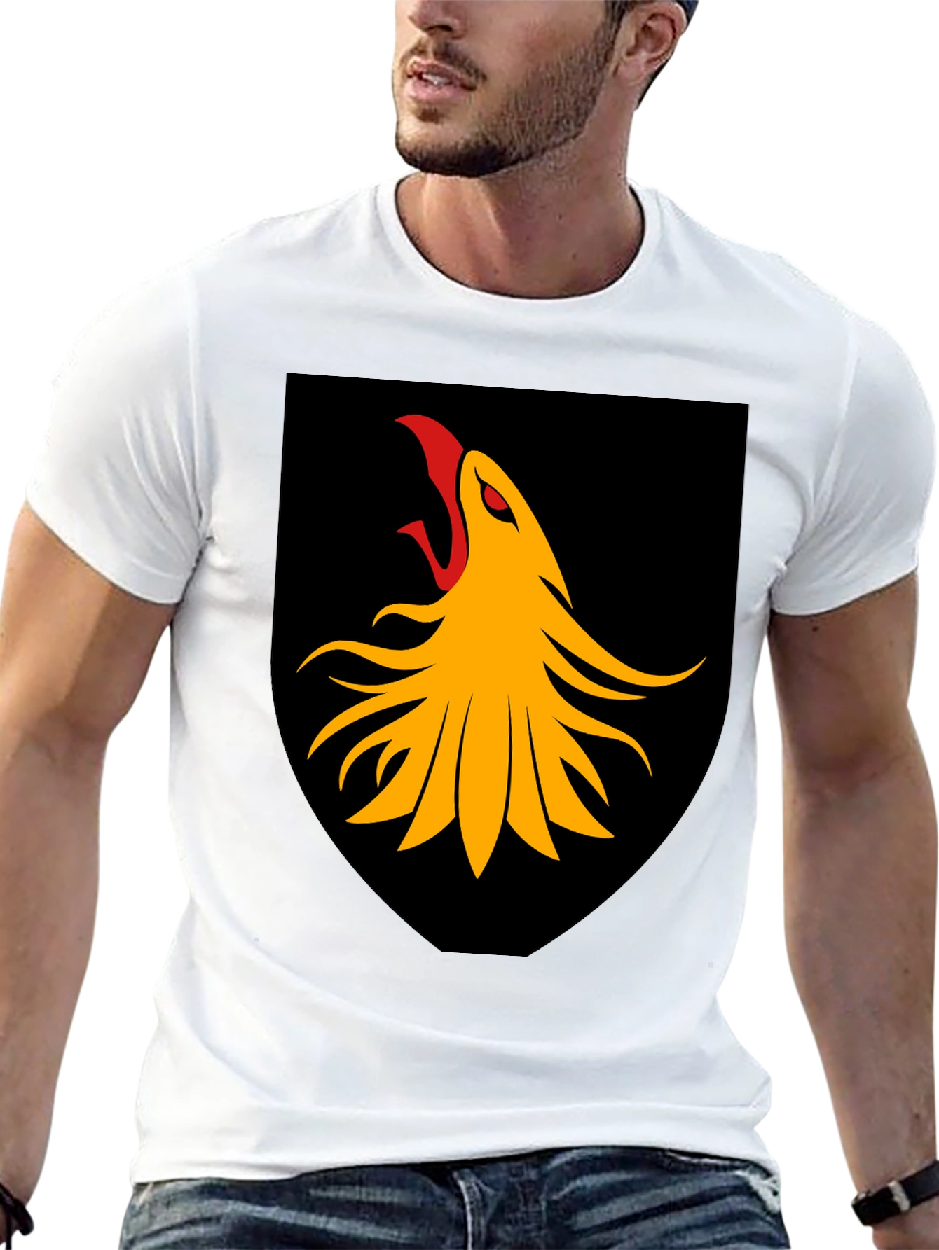 Black Scania Griffin Crest T-Shirt view 13