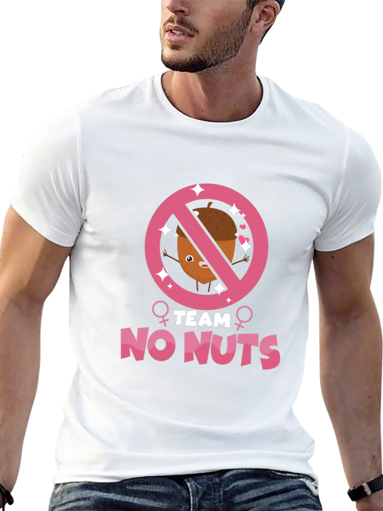 Team No Nuts Funny Gender Reveal T-Shirt - 13