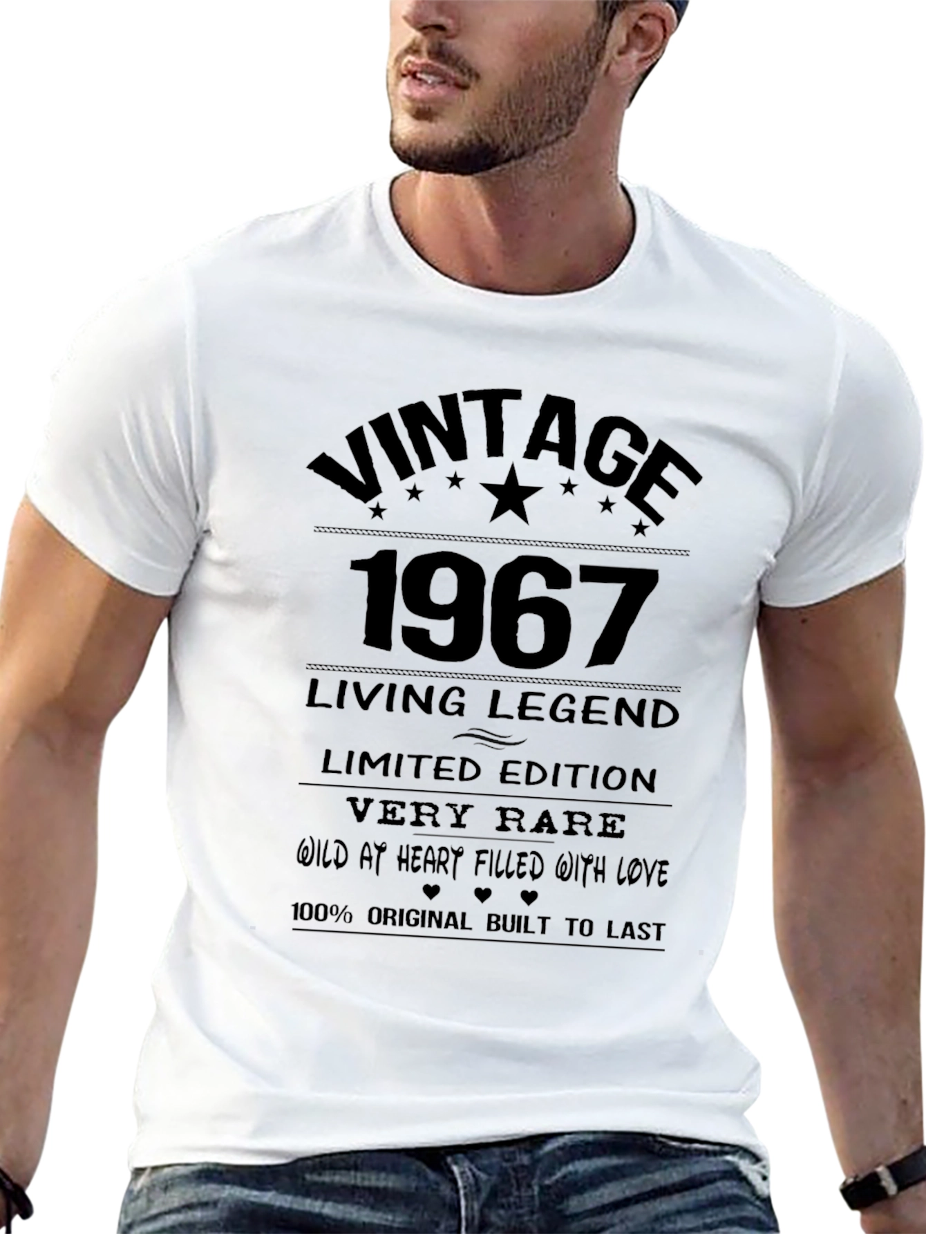 Black Vintage 1967 Living Legend T-Shirt view 13