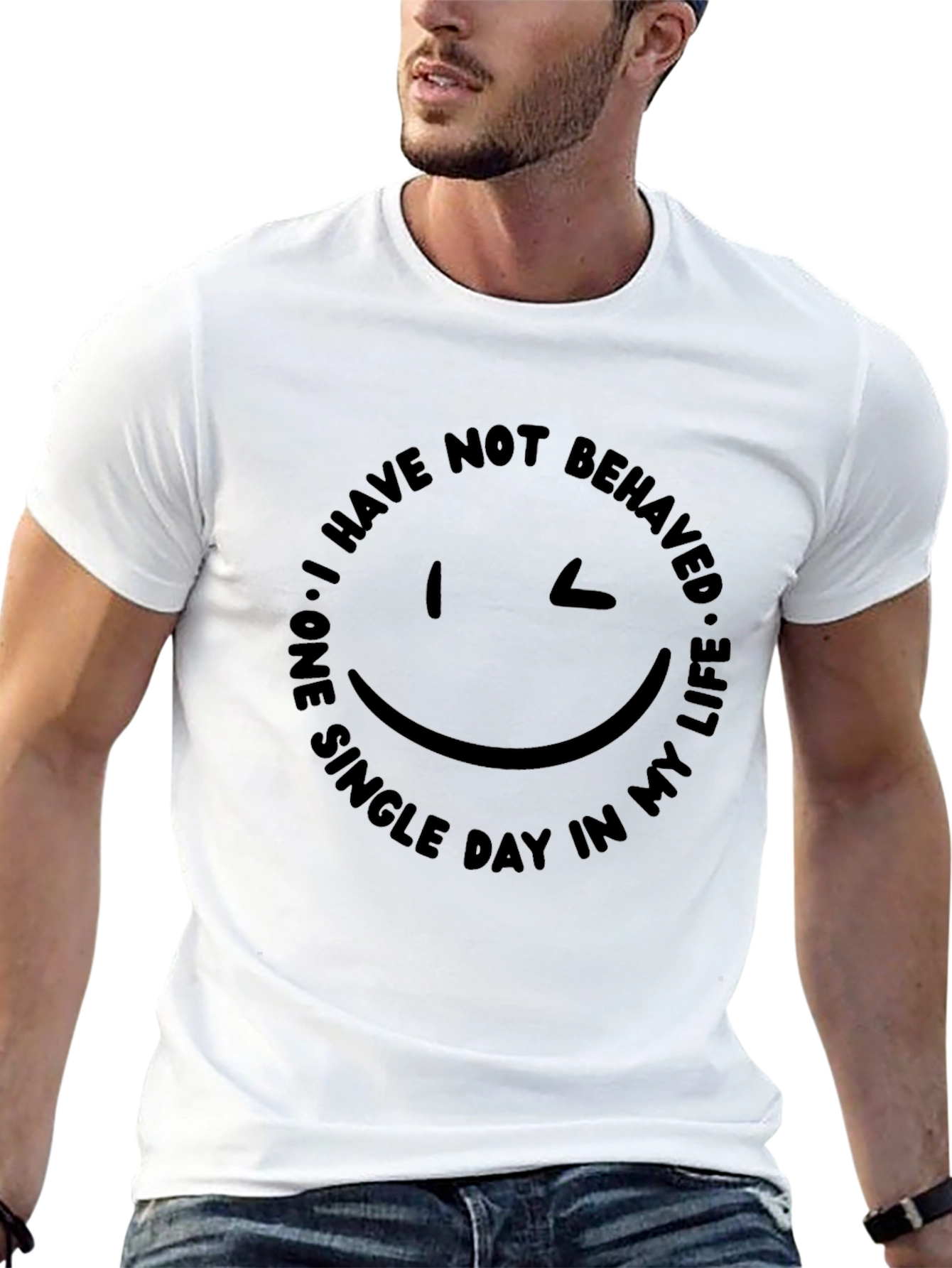 Black Black "I Have Not Behaved" Graphic Tee view 13