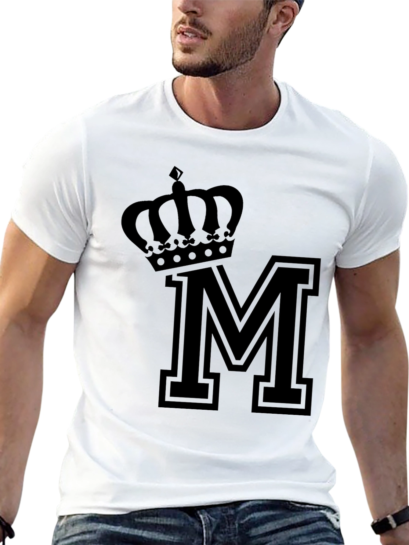 Black Crown M Black T-Shirt view 13