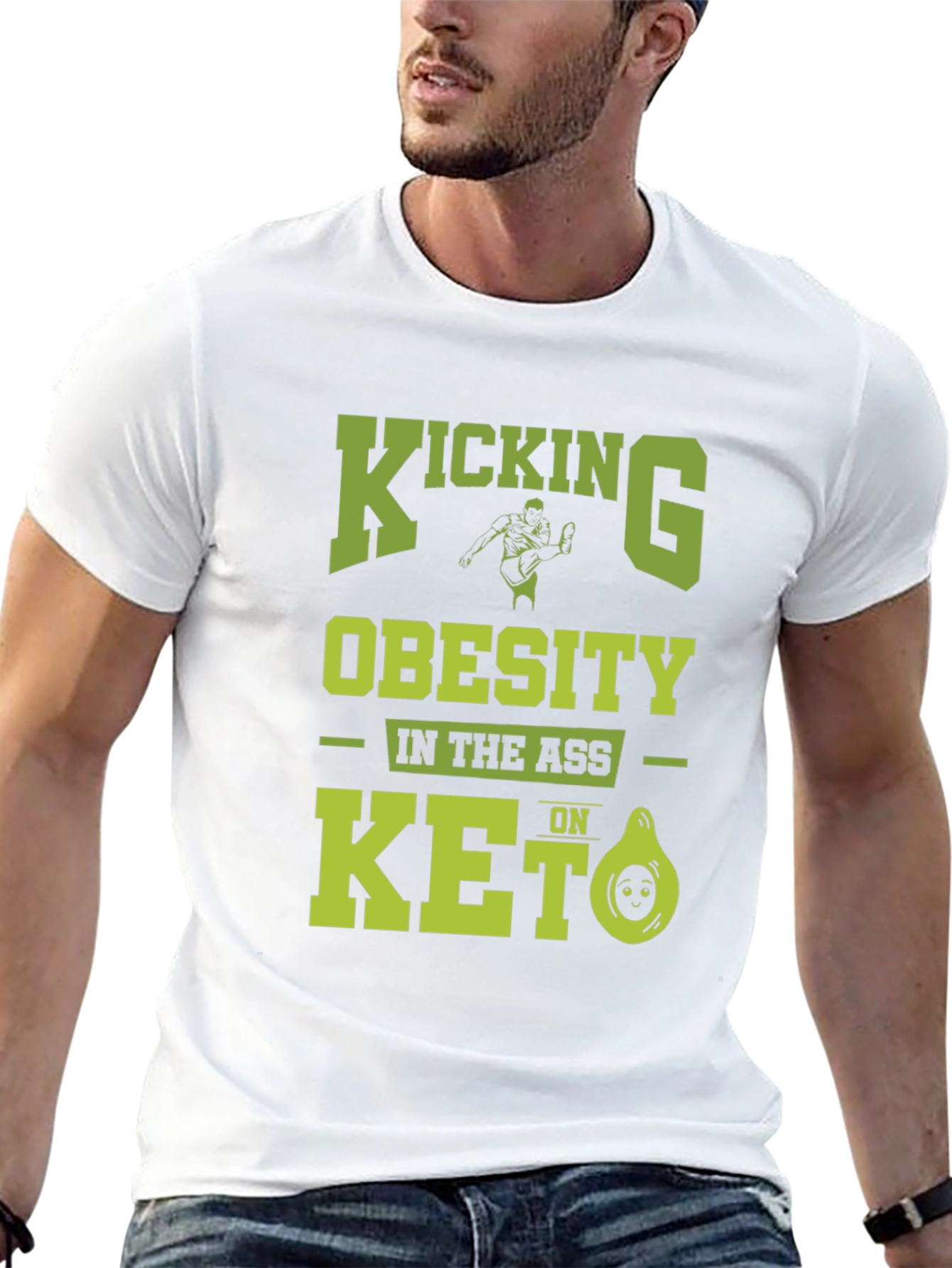Kicking Obesity Keto T-Shirt - 13