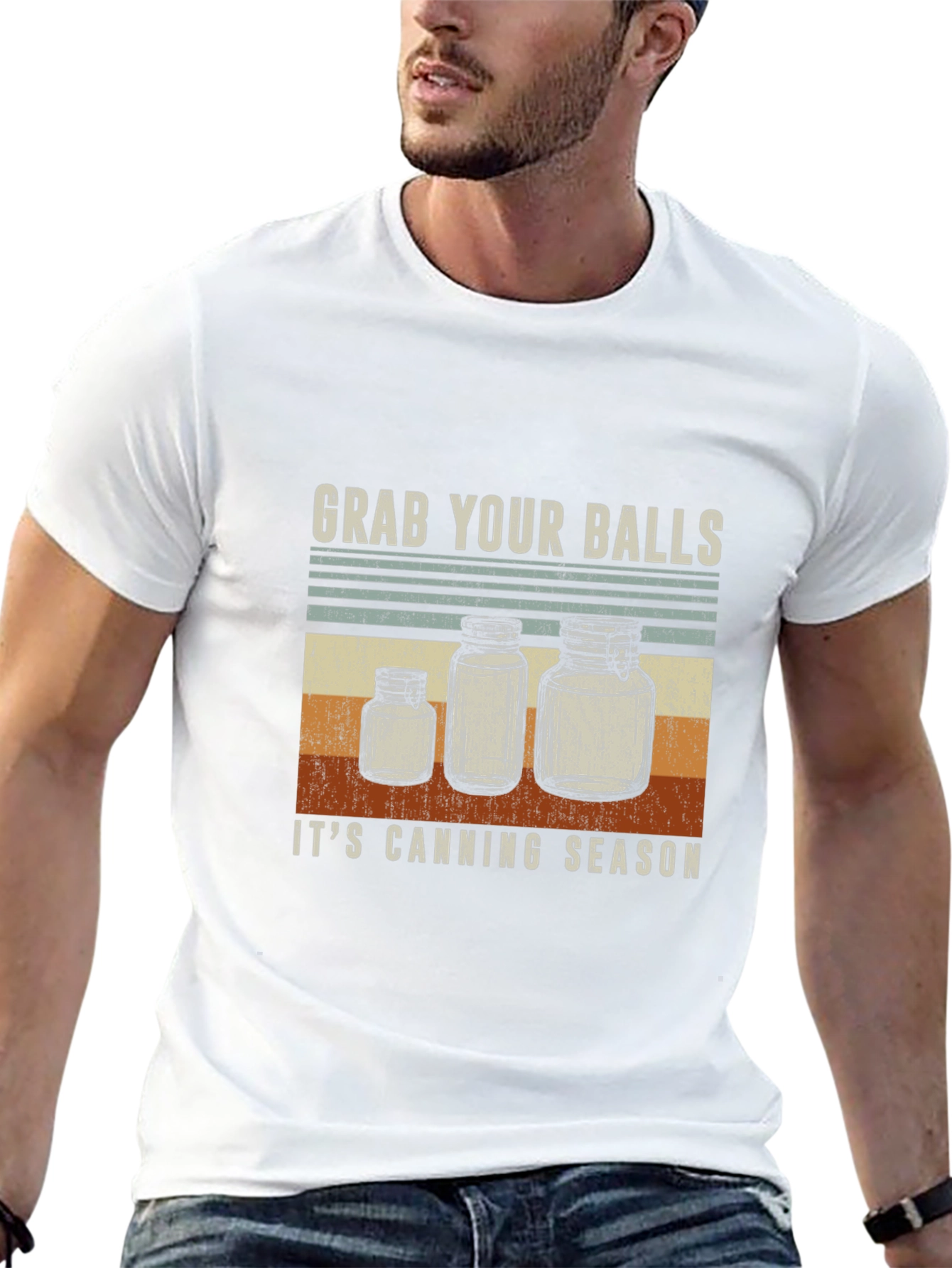 Black Grab Your Balls It's Canning Season T-Shirt view 13