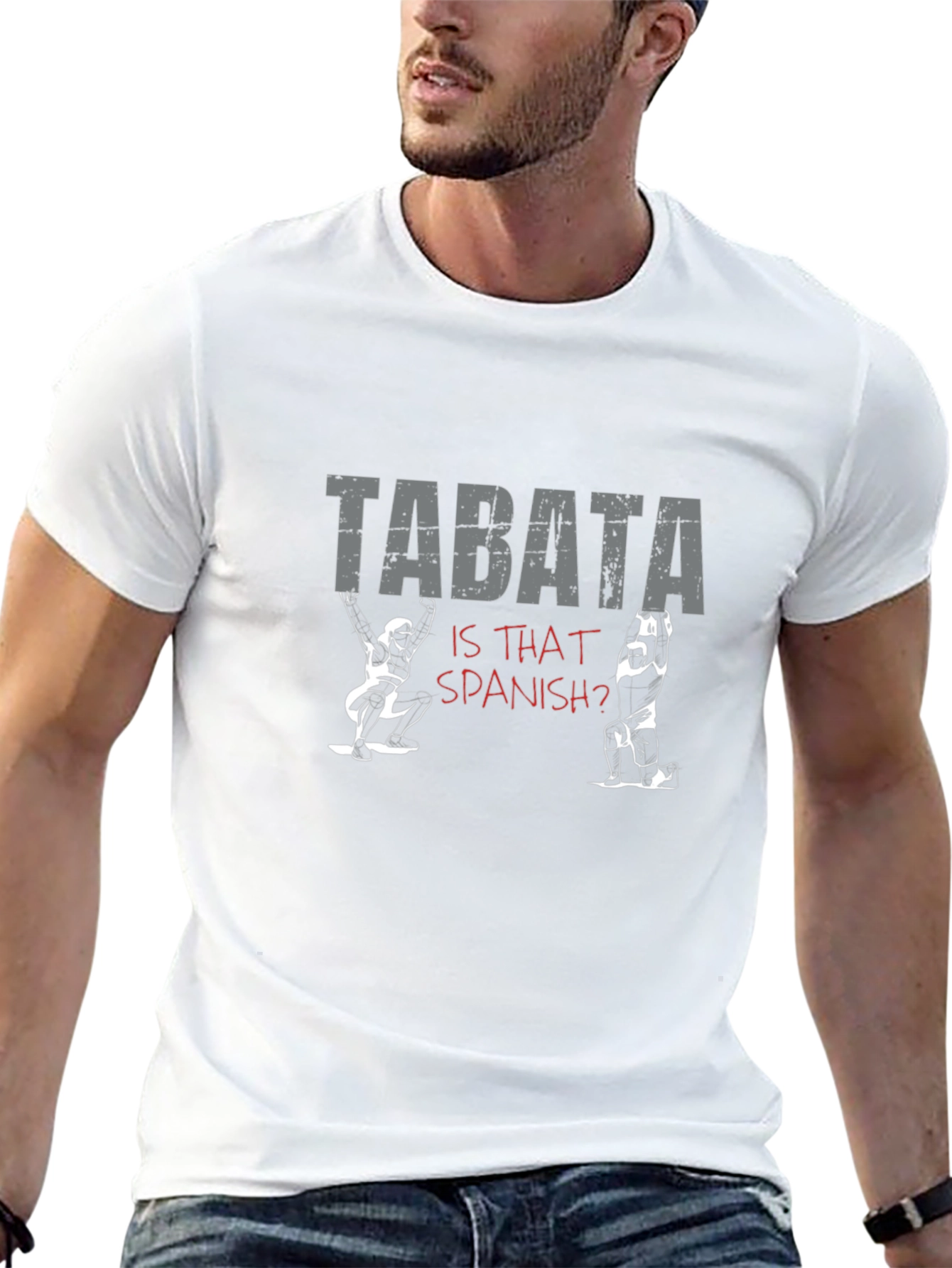 Black Tabata - Is That Spanish? T-Shirt view 13
