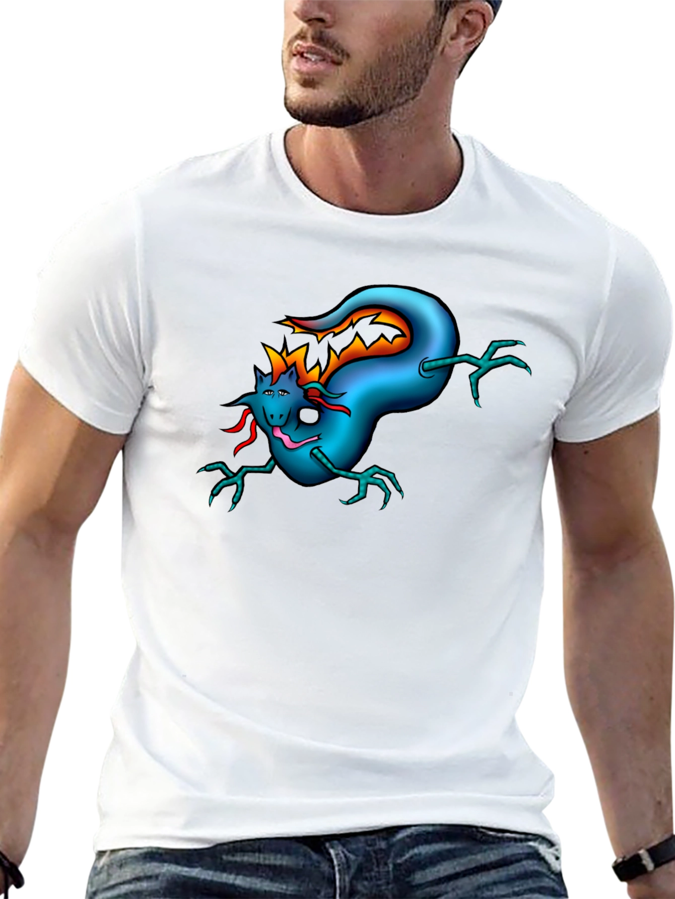 Black Monster Graphic T-Shirt - Soft Cotton Blend view 13