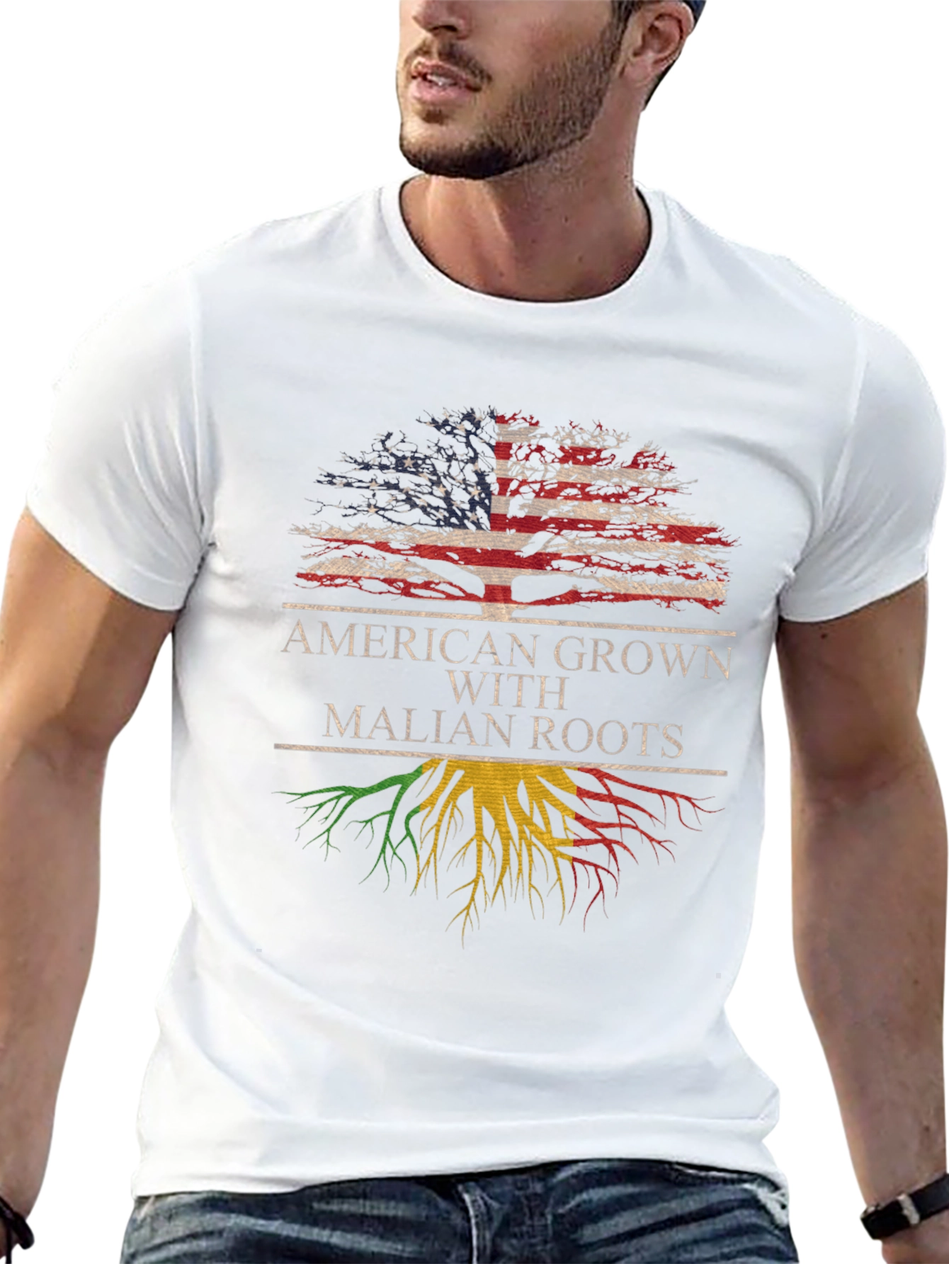 American Grown Malian Roots T-Shirt - 13