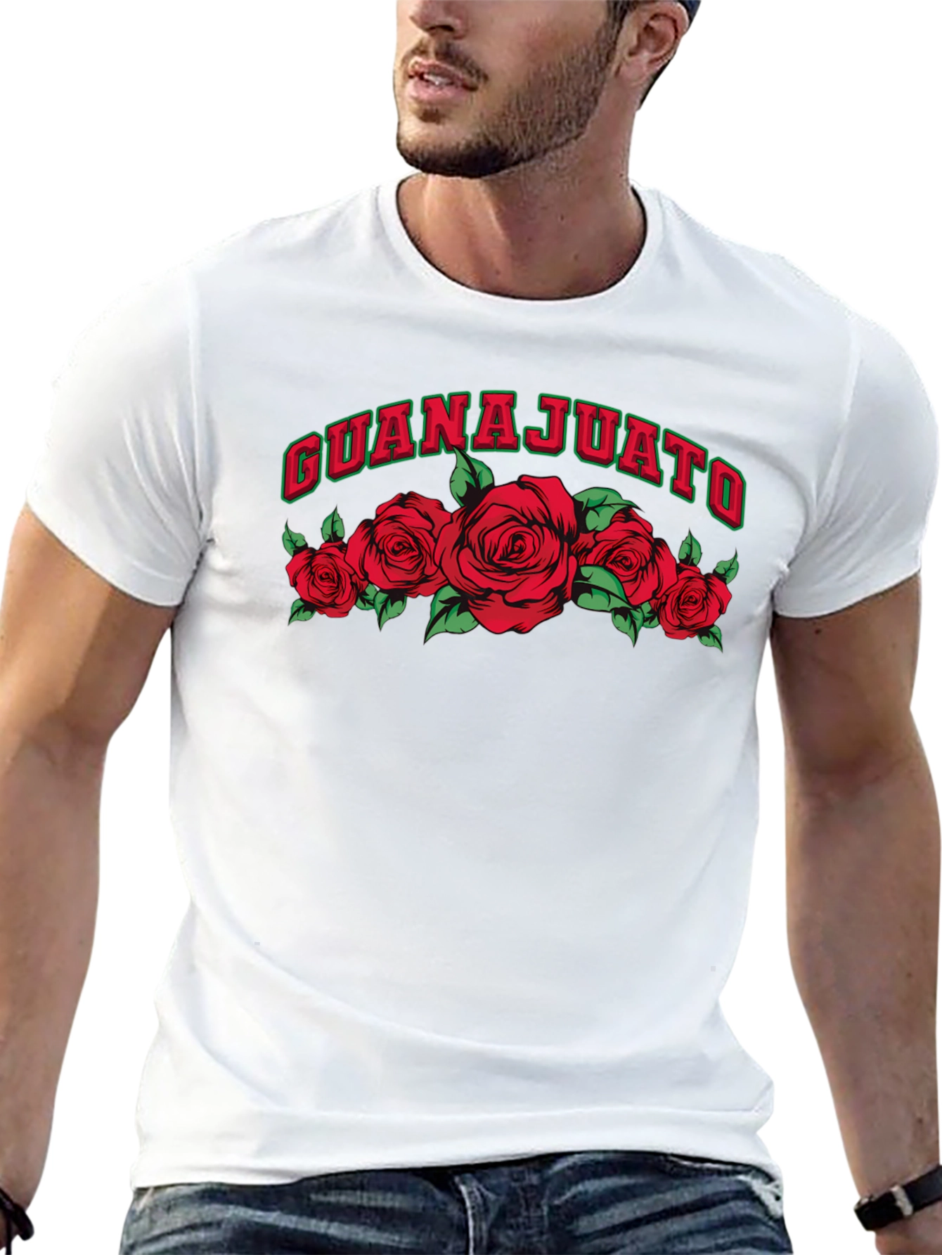 Guanajuato Roses Graphic Tee - Black - 13