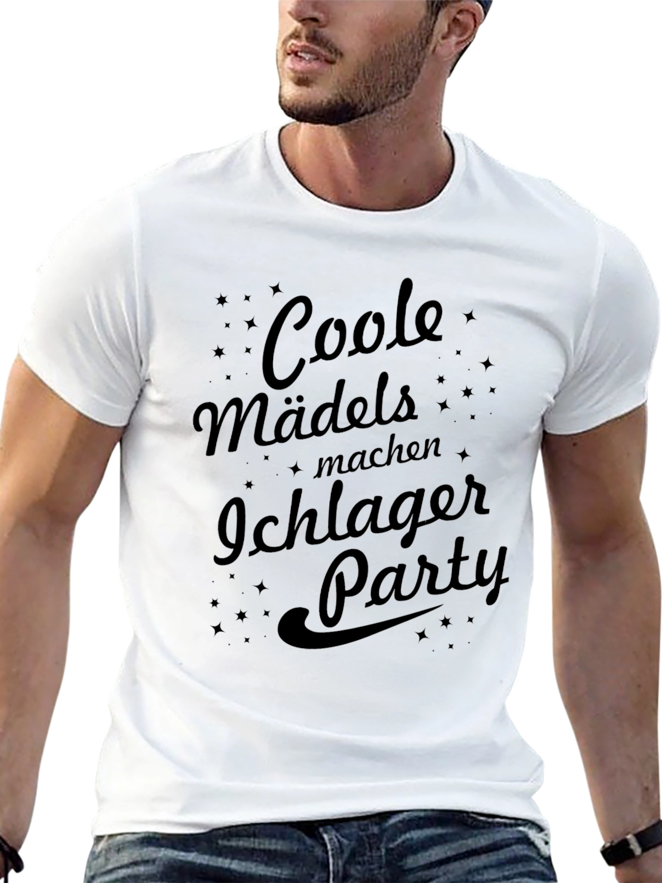Cool Madels Schlager Party Black T-Shirt - 13