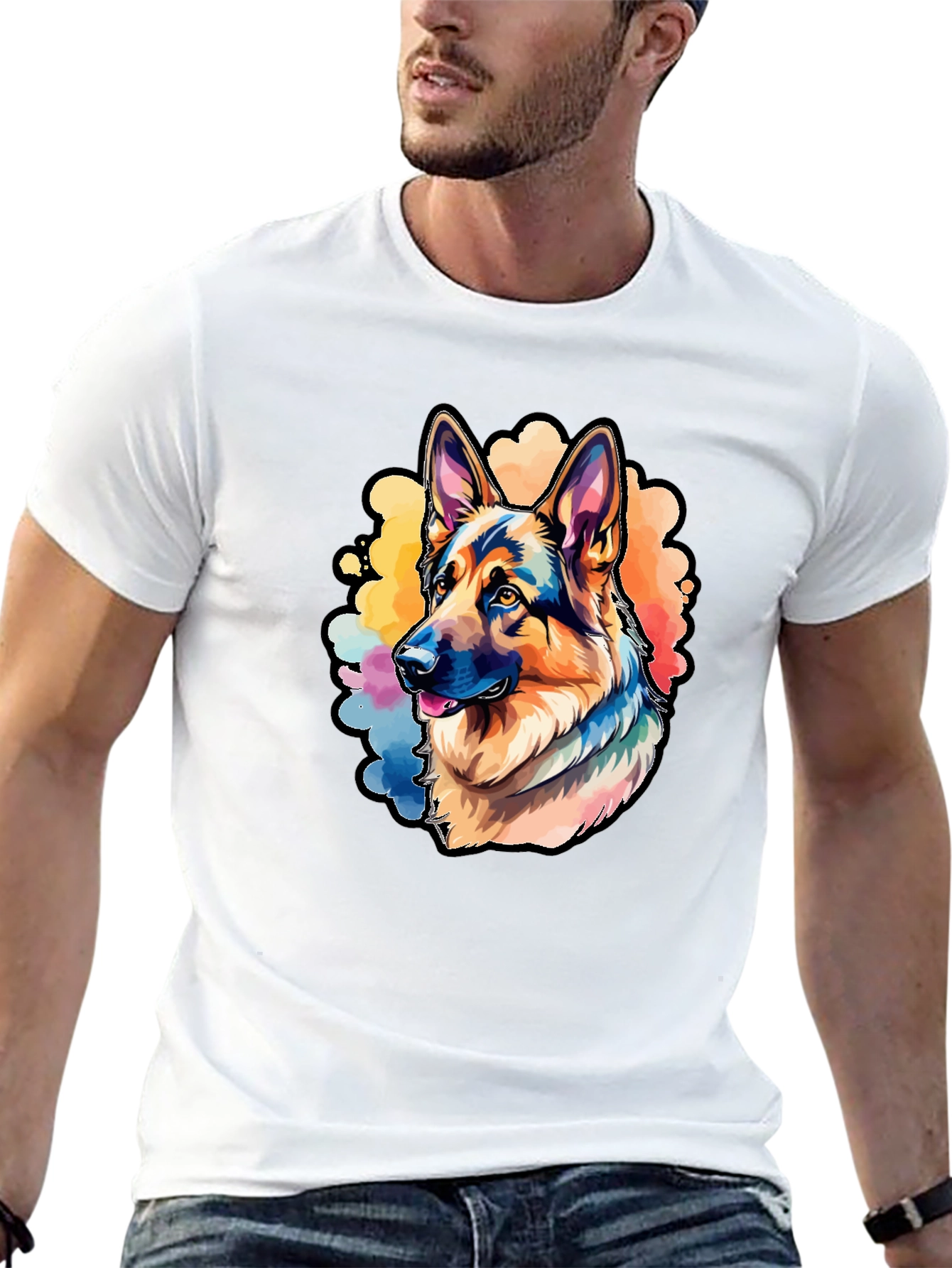 Black Dog Graphic T-Shirt view 13