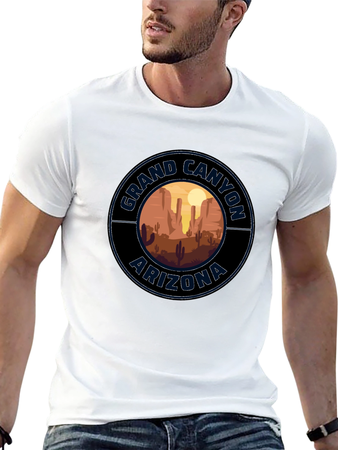 Black Grand Canyon Arizona Graphic Tee view 13