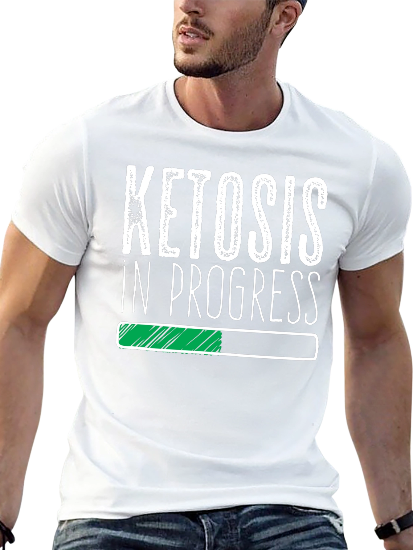 Black Ketosis in Progress T-Shirt - Black view 13