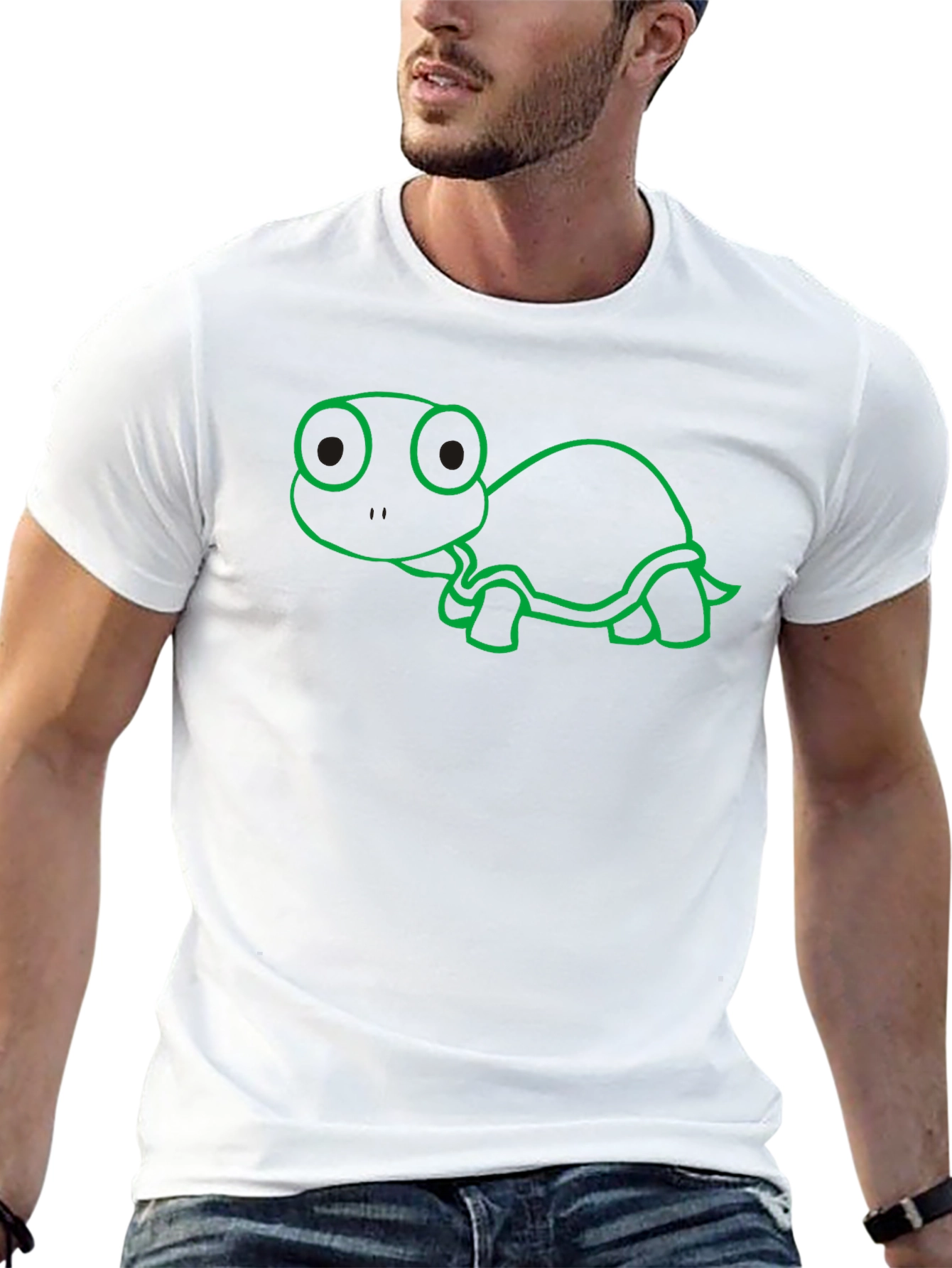 Black Turtle Graphic Tee - Black T-Shirt view 13