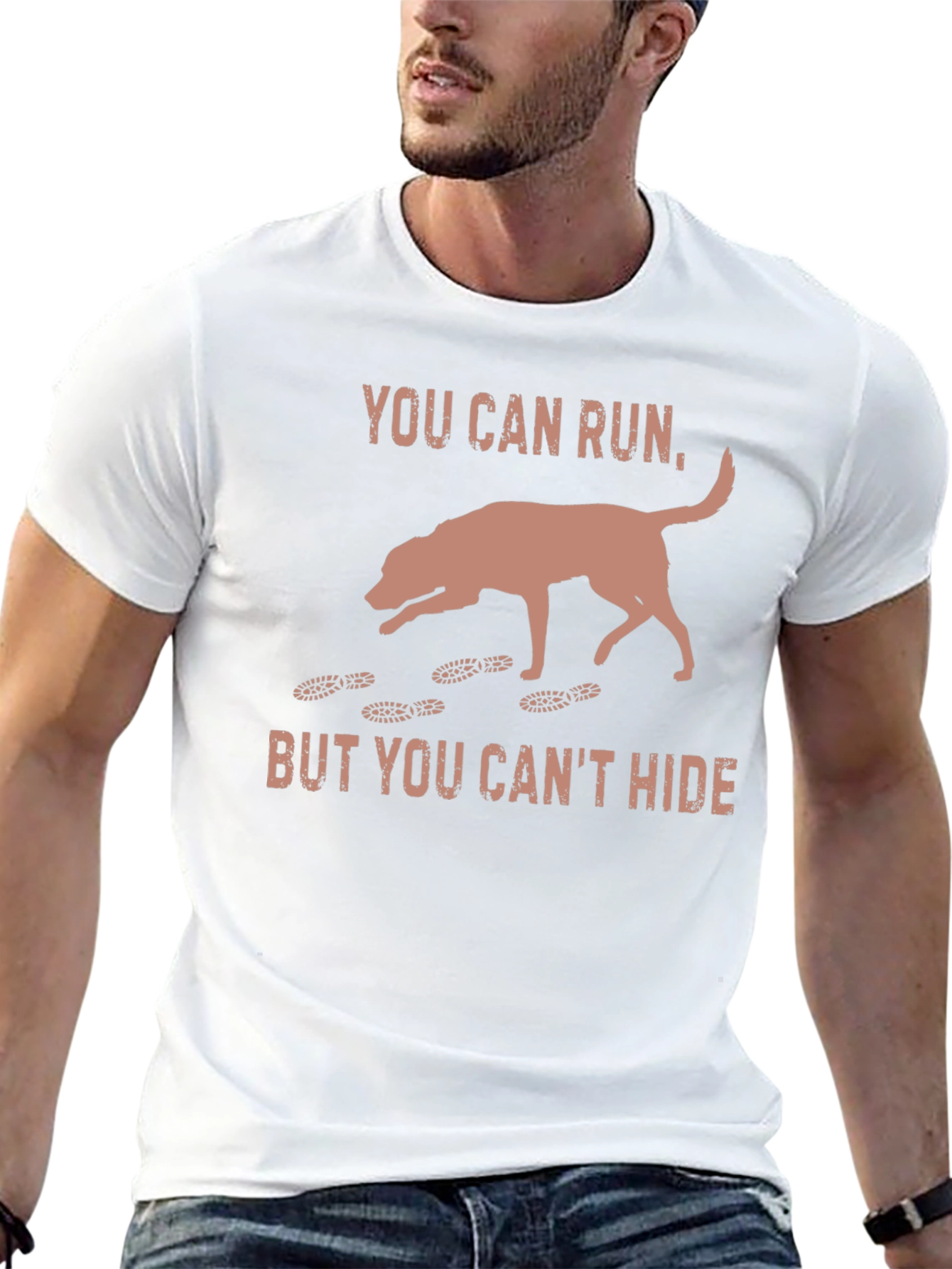 Black You Can Run T-Shirt view 13