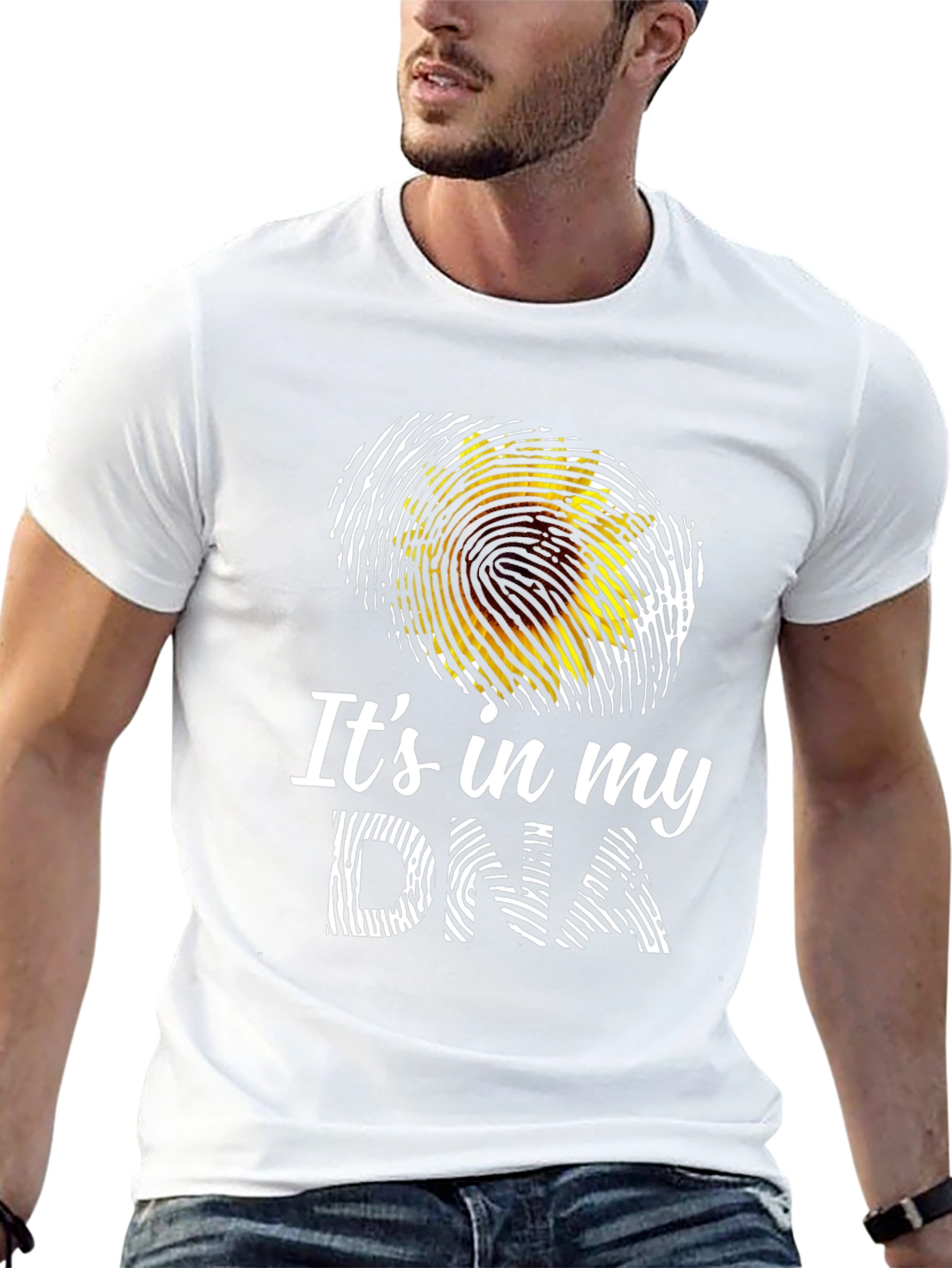 Black Sunflower DNA Graphic Tee - Unique Design! view 13