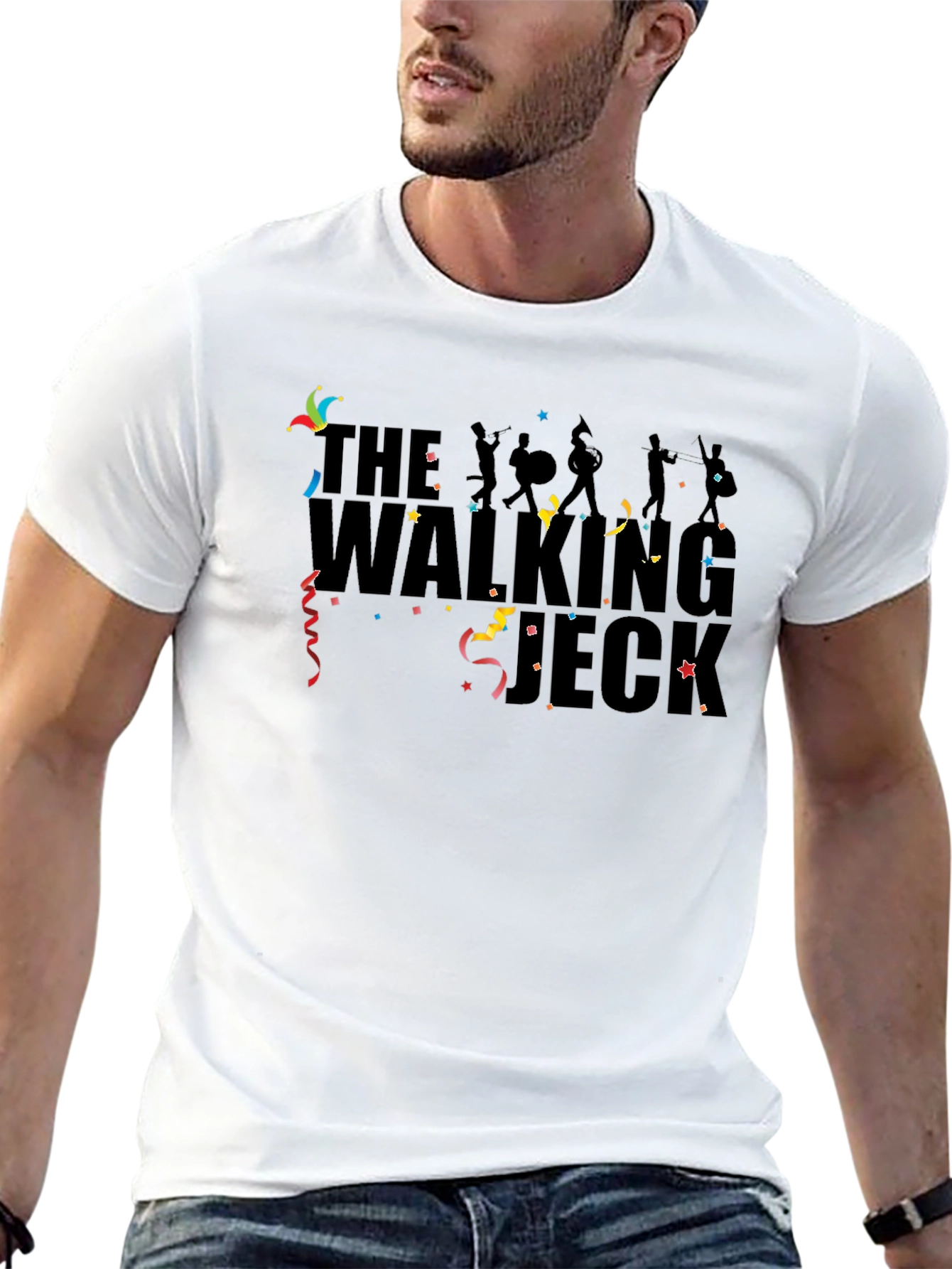 Black The Walking Deck Black T-Shirt view 13