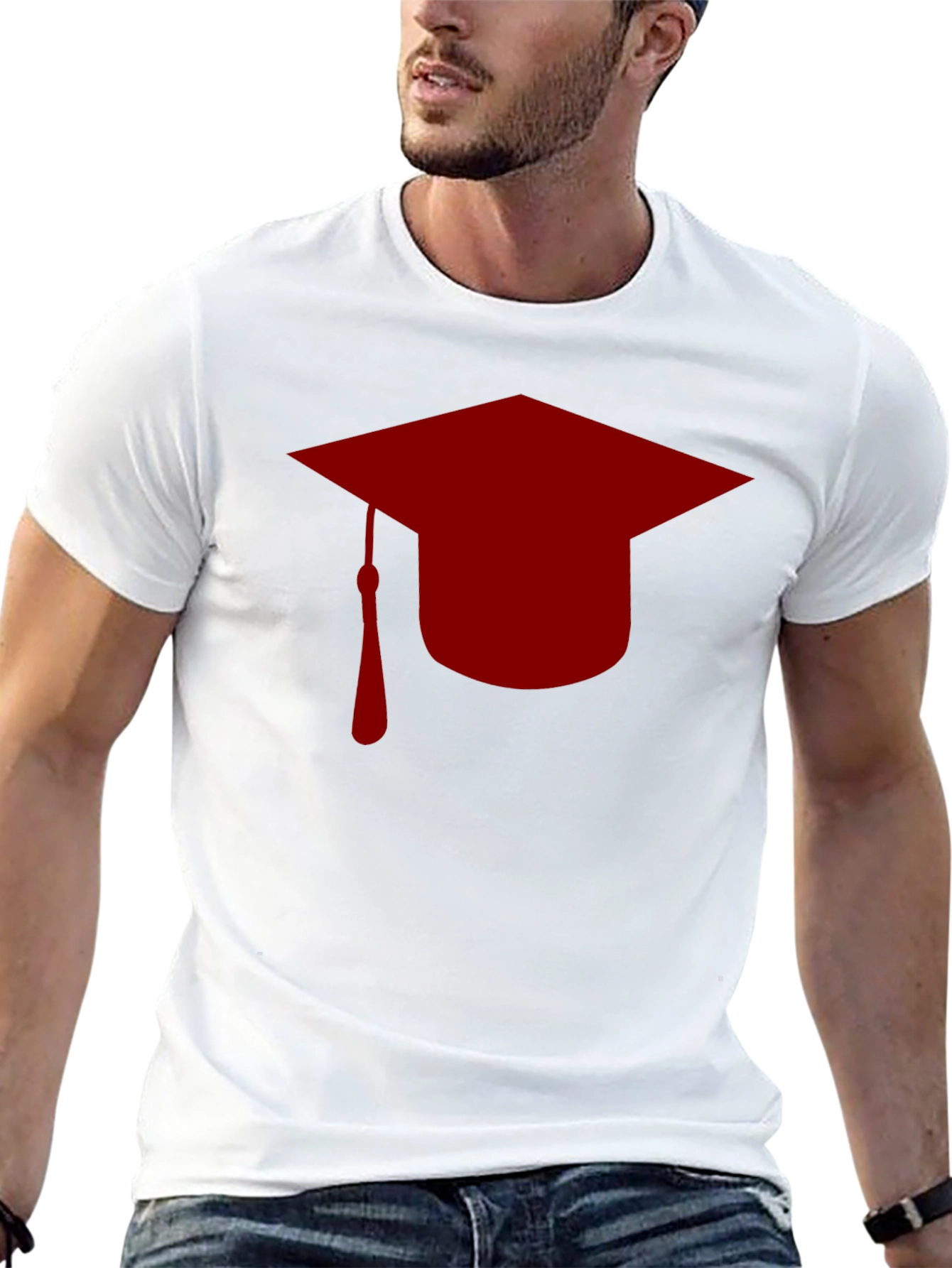 Black Graduation Cap T-Shirt - Celebrate Success! view 13