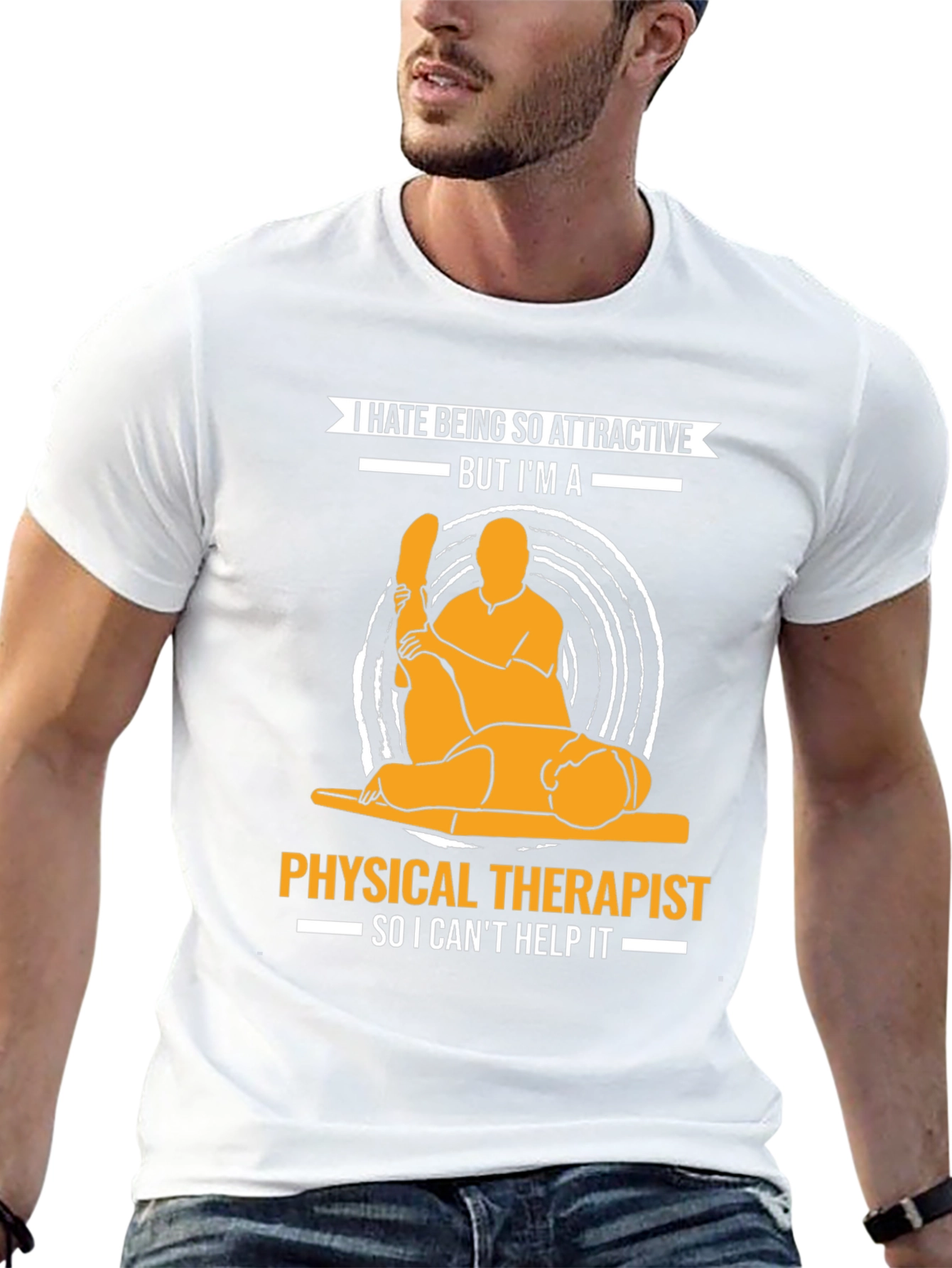 Black Attractive Physical Therapist T-Shirt view 13