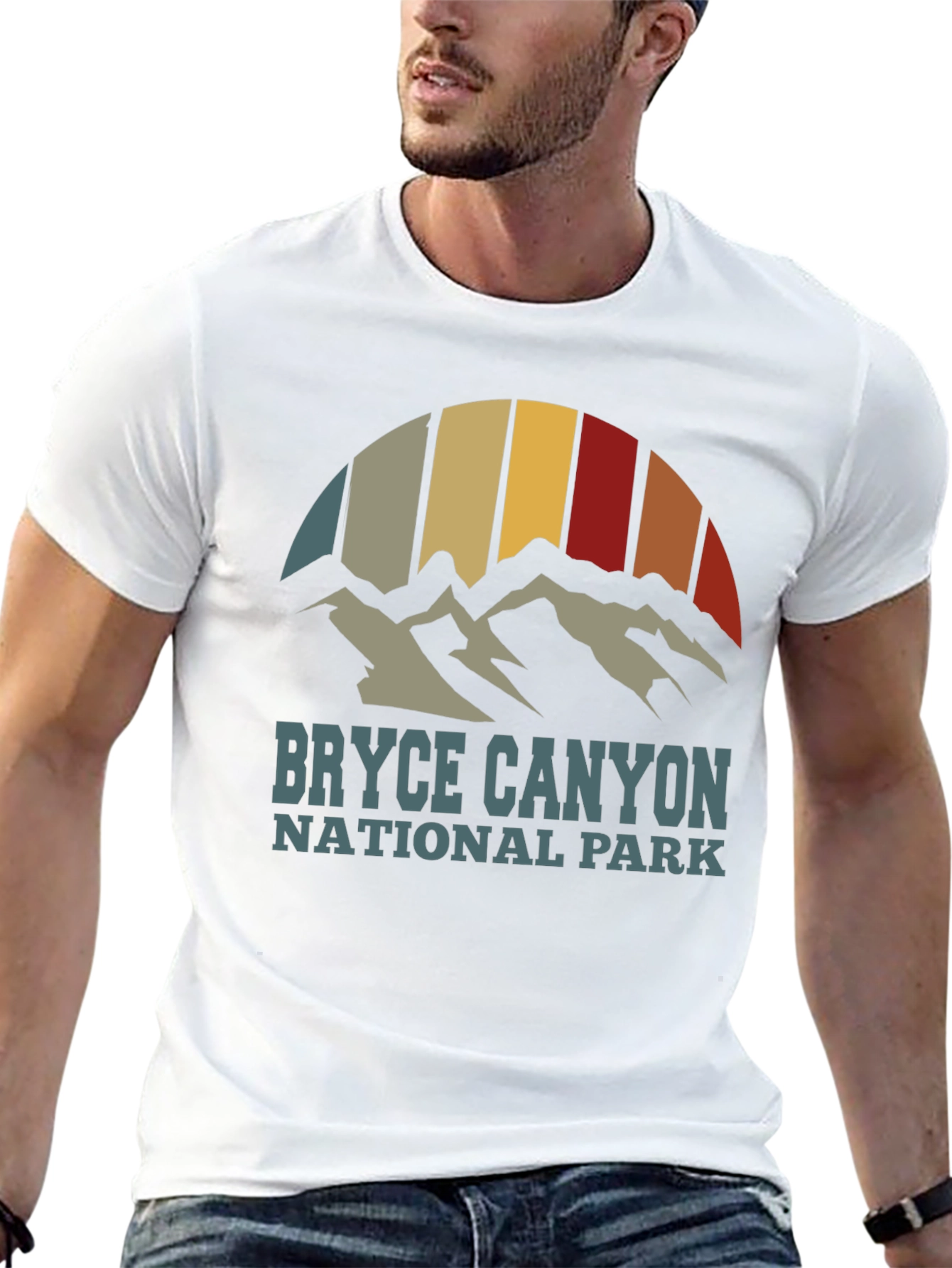 Black Bryce Canyon National Park Graphic T-Shirt view 13